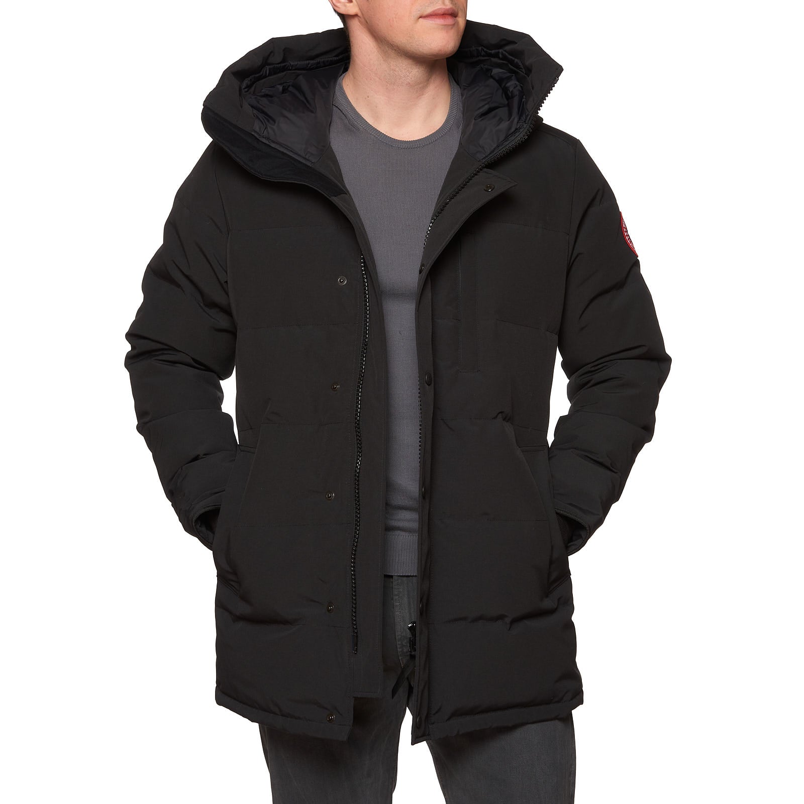 Canada goose carson parka grey online