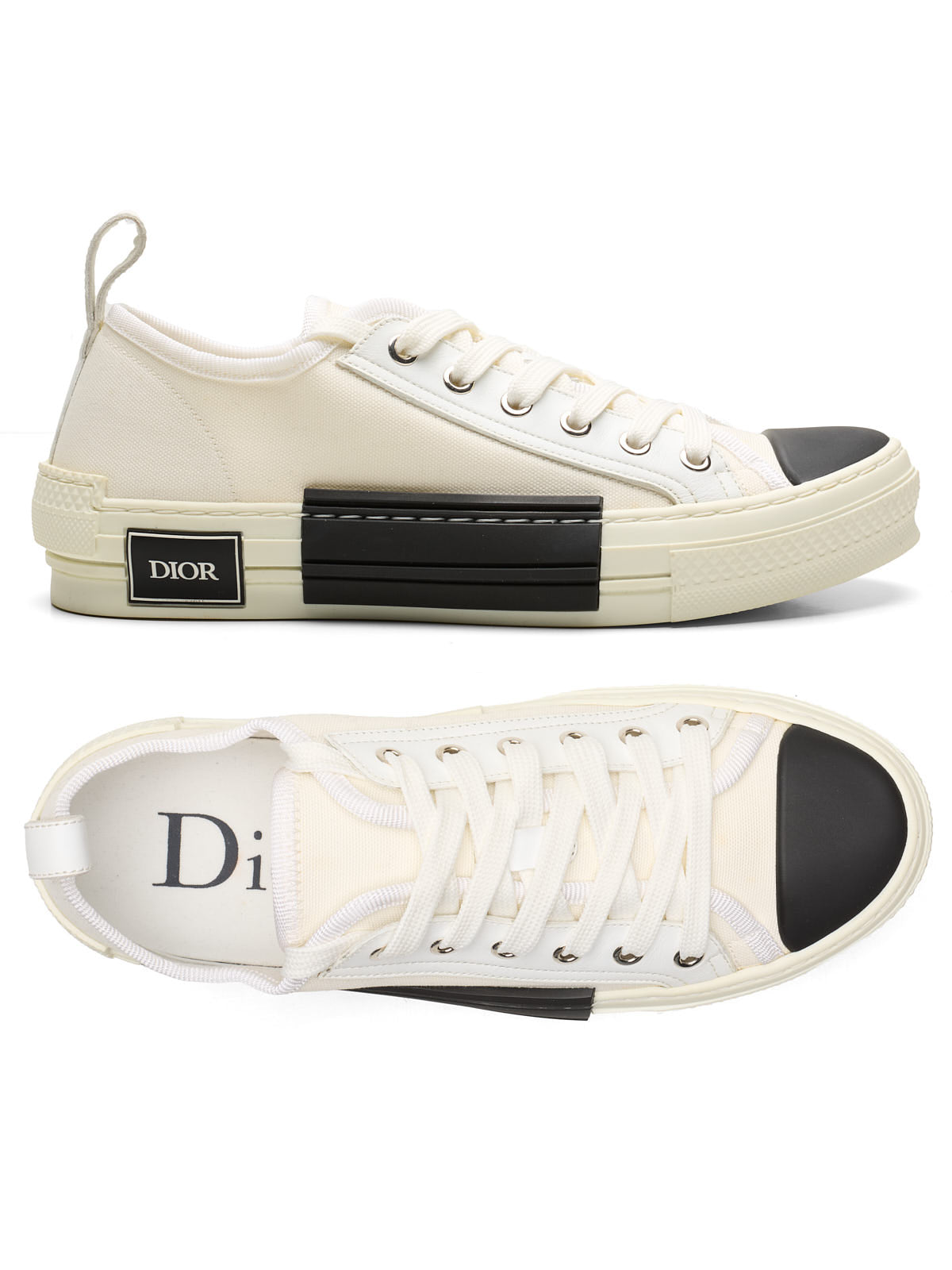 DIOR B23 White Low Top Sneaker Shoes EU 40 US 7