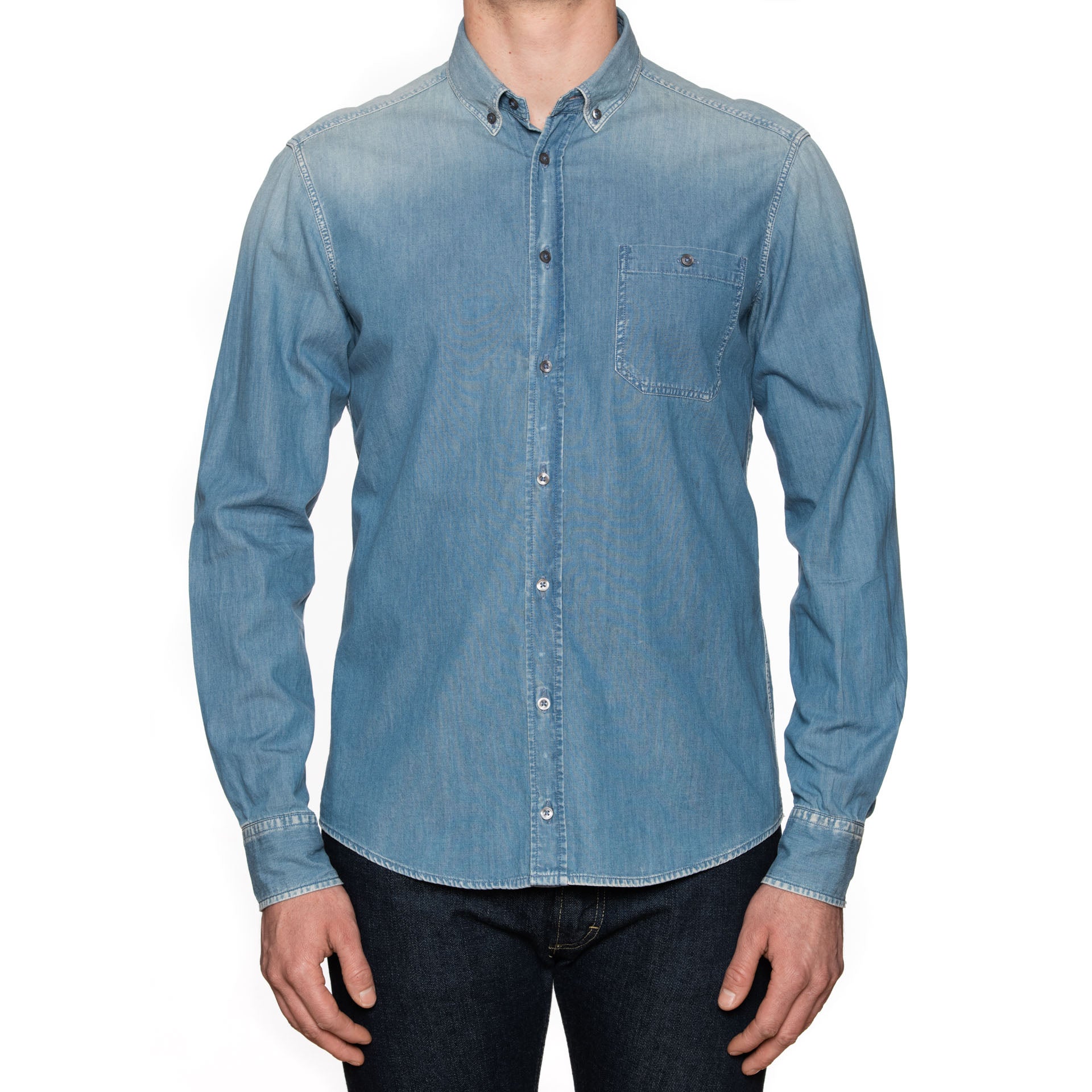 Sold 7 for all mankind denim button down shirts