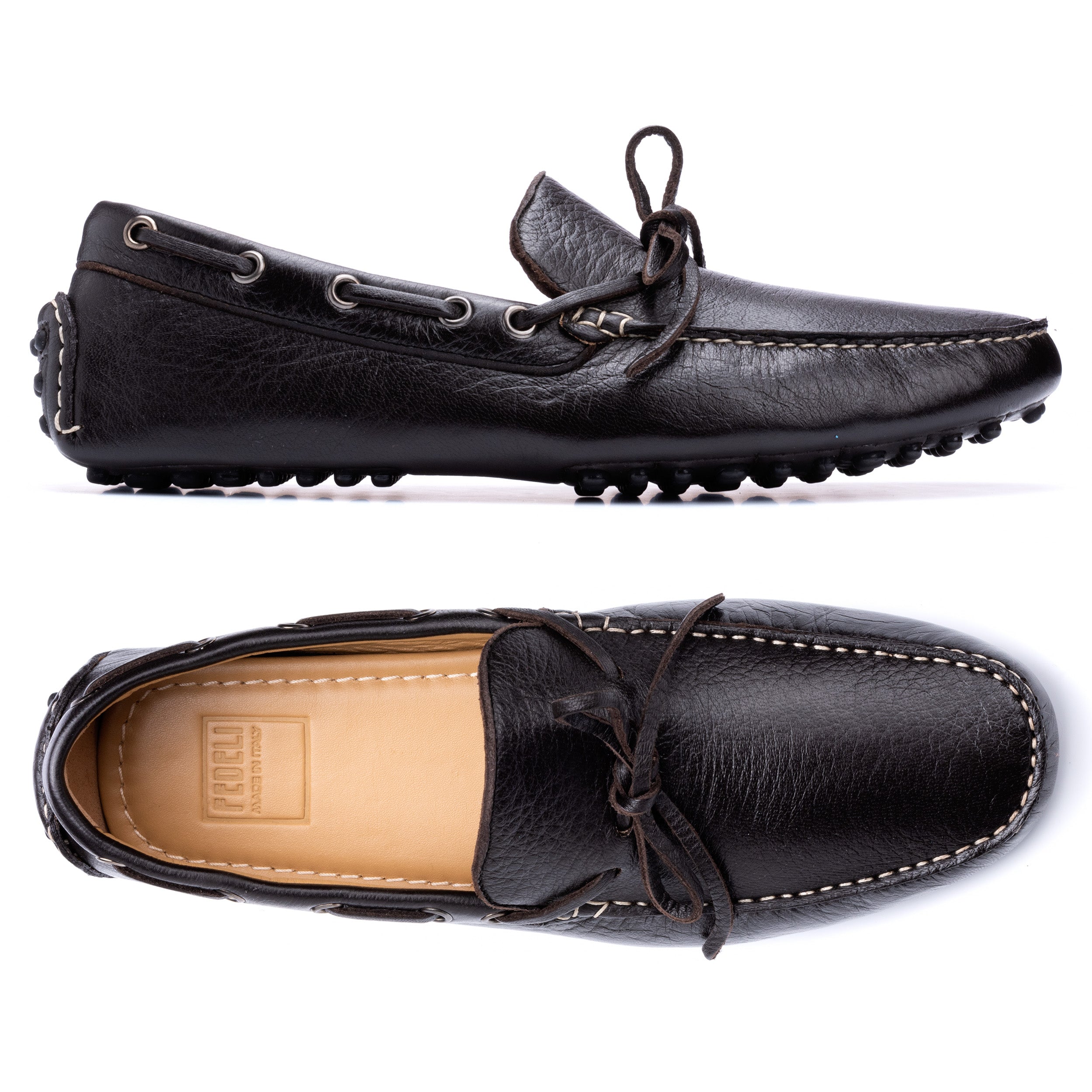 Buy Black Men's Loafers & Moccasins - The Sweden Black