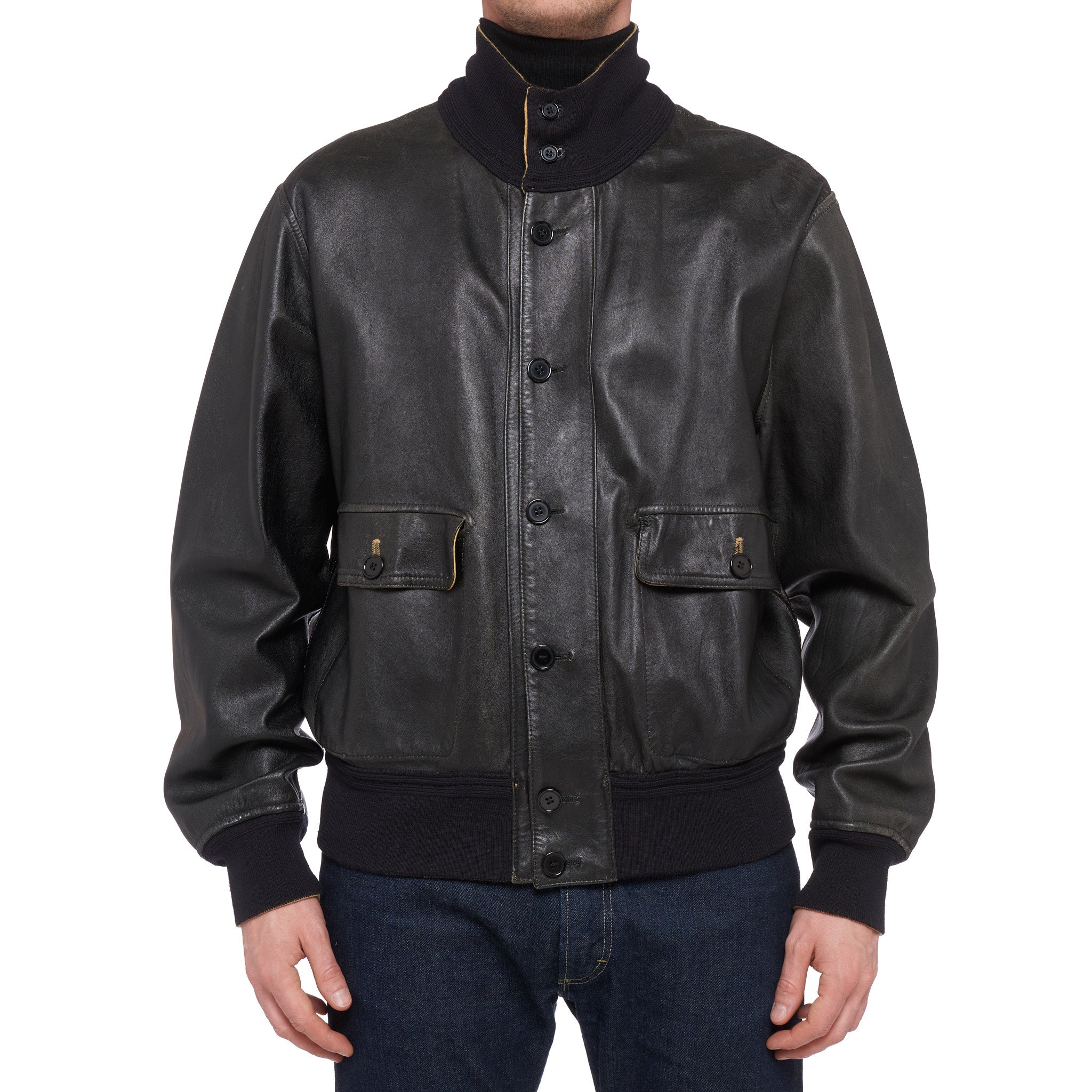 Reversible Leather Technical Jacket - Luxury Black