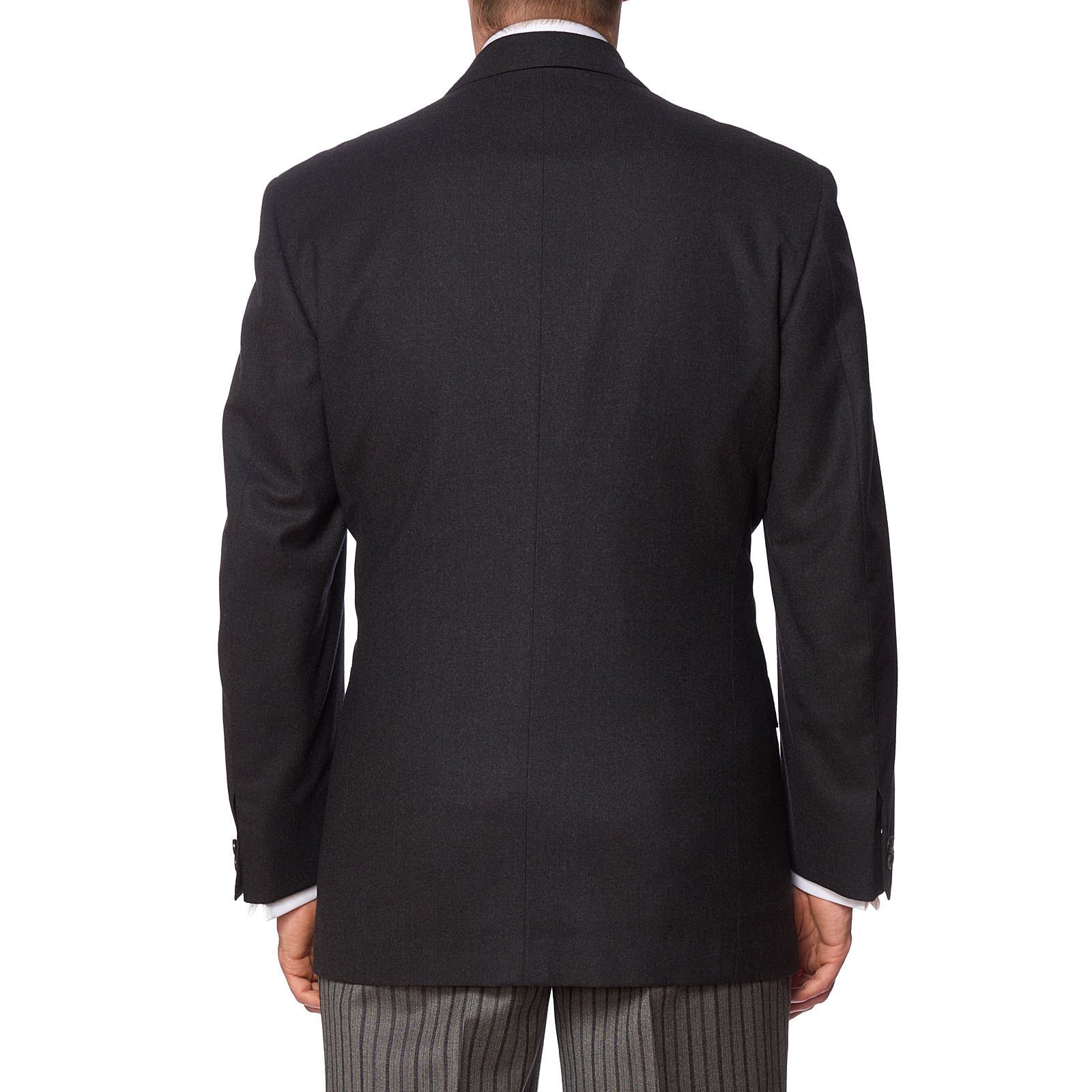 Angelo Blasi's ABLA Handmade Gray Wool Wedding Morning Suit EU 52 US 42