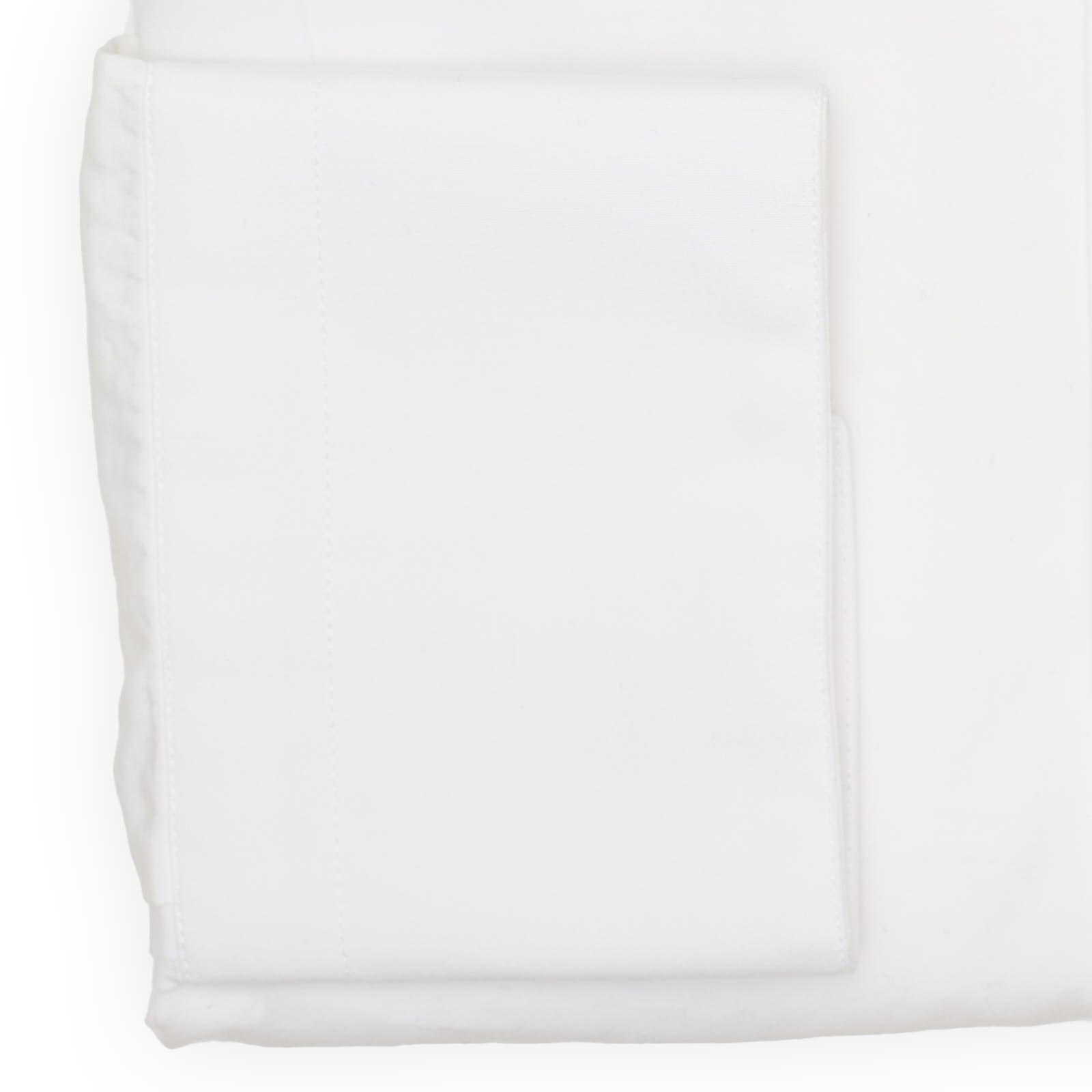 BARBA Napoli Handmade White Cotton Dress Shirt EU 38 NEW US 15