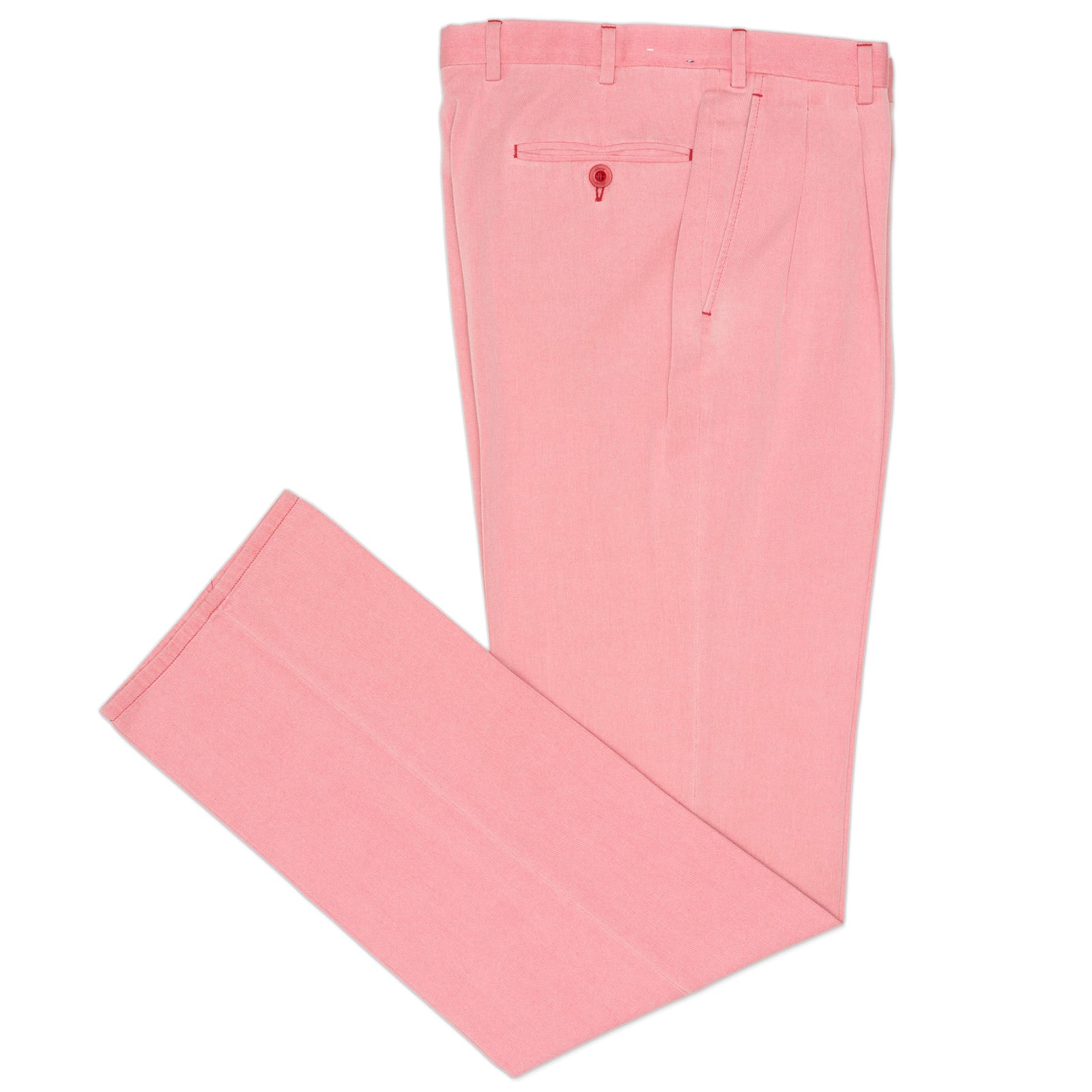 BRIONI "Cortina" Light Pink Cotton Chinos Dress Pants EU 46 NEW US 30