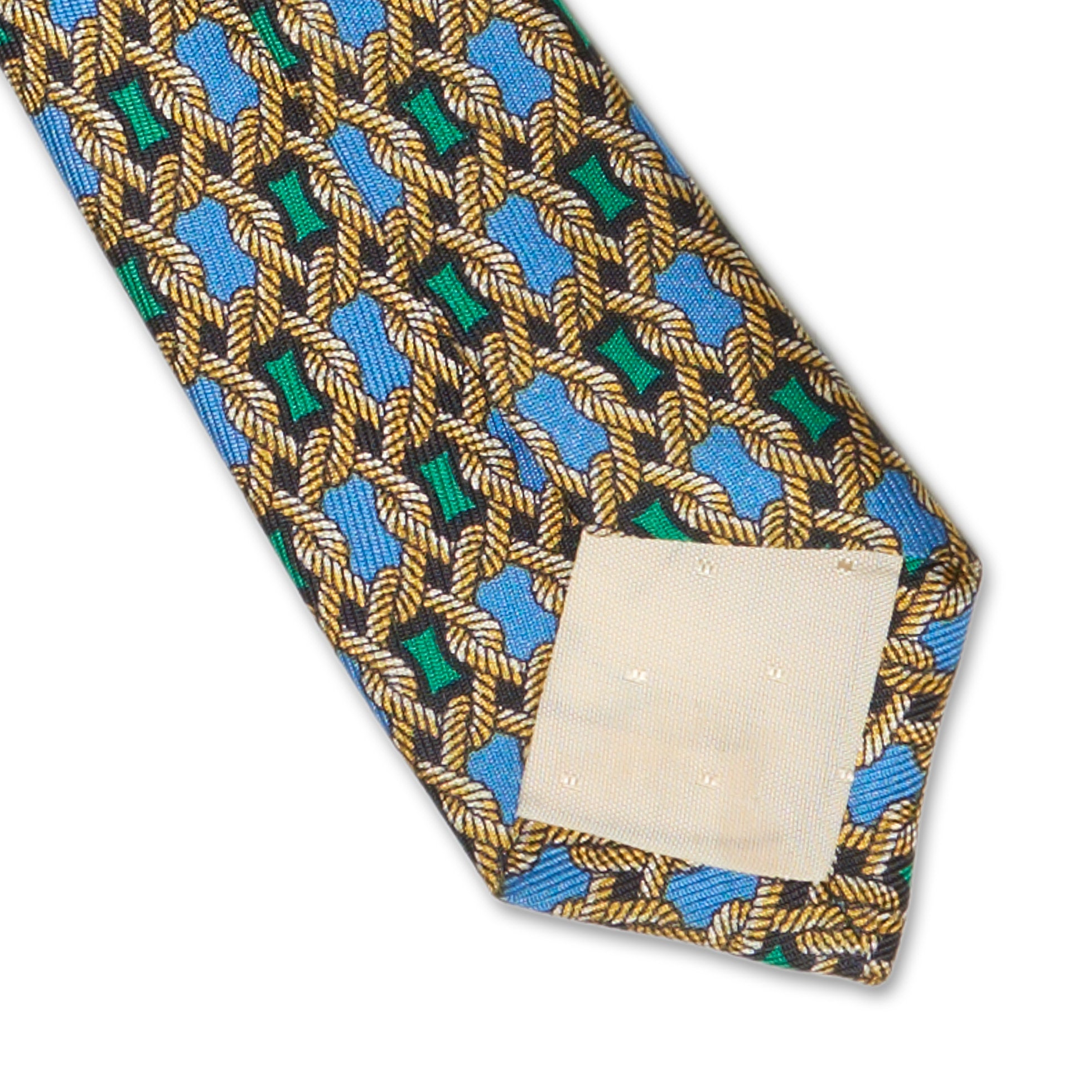 Celine Tie Vintage Celine Woven Silk Necktie Vintage Celine 