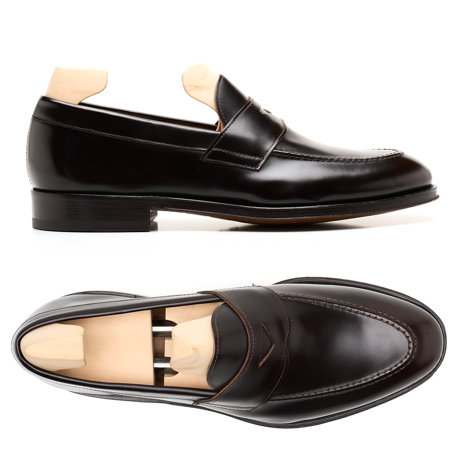 Doucal's tassel-detail calf-suede loafers - Brown