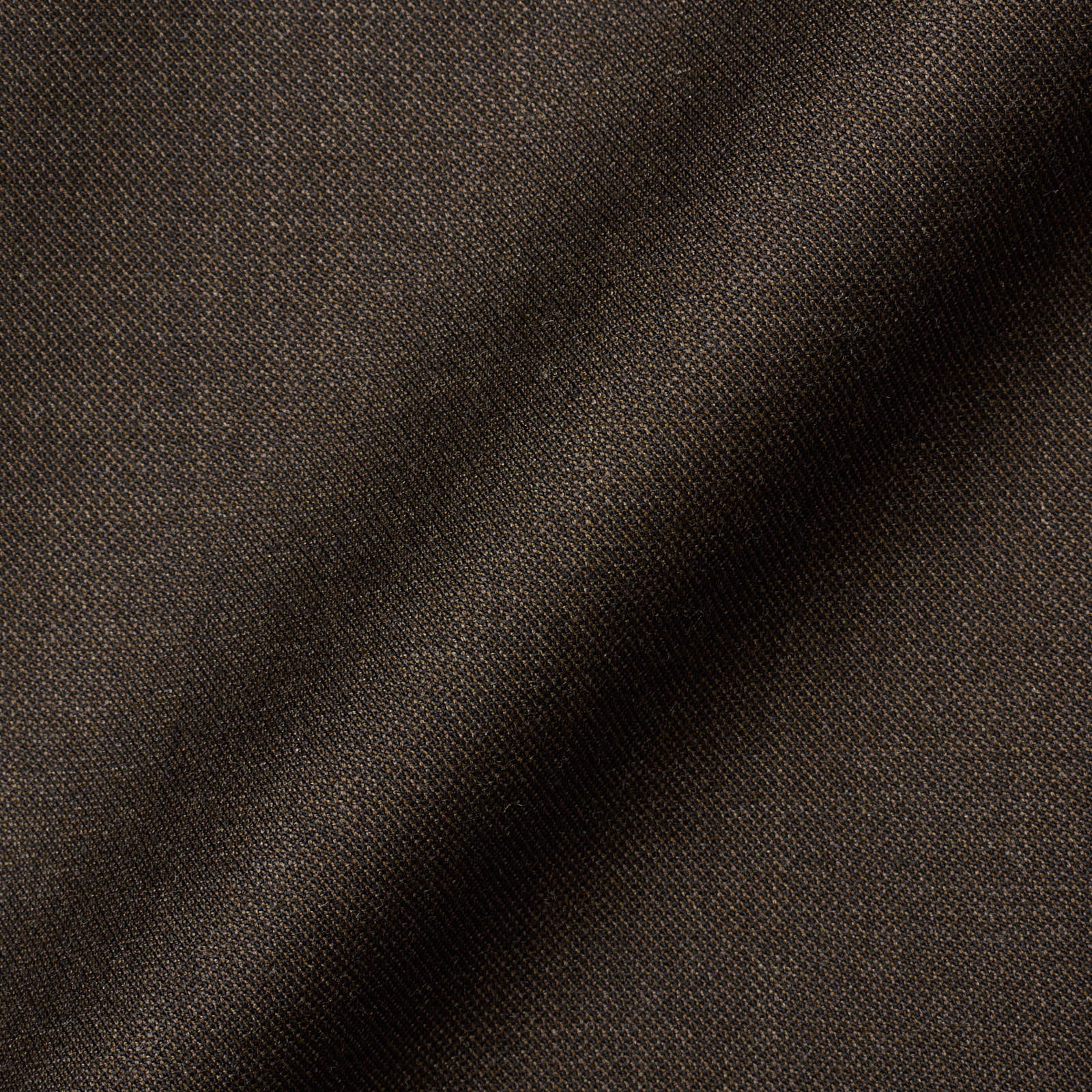 D'AVENZA Handmade Diplomat Brown Wool Super 120's Suit EU 50 NEW US 40