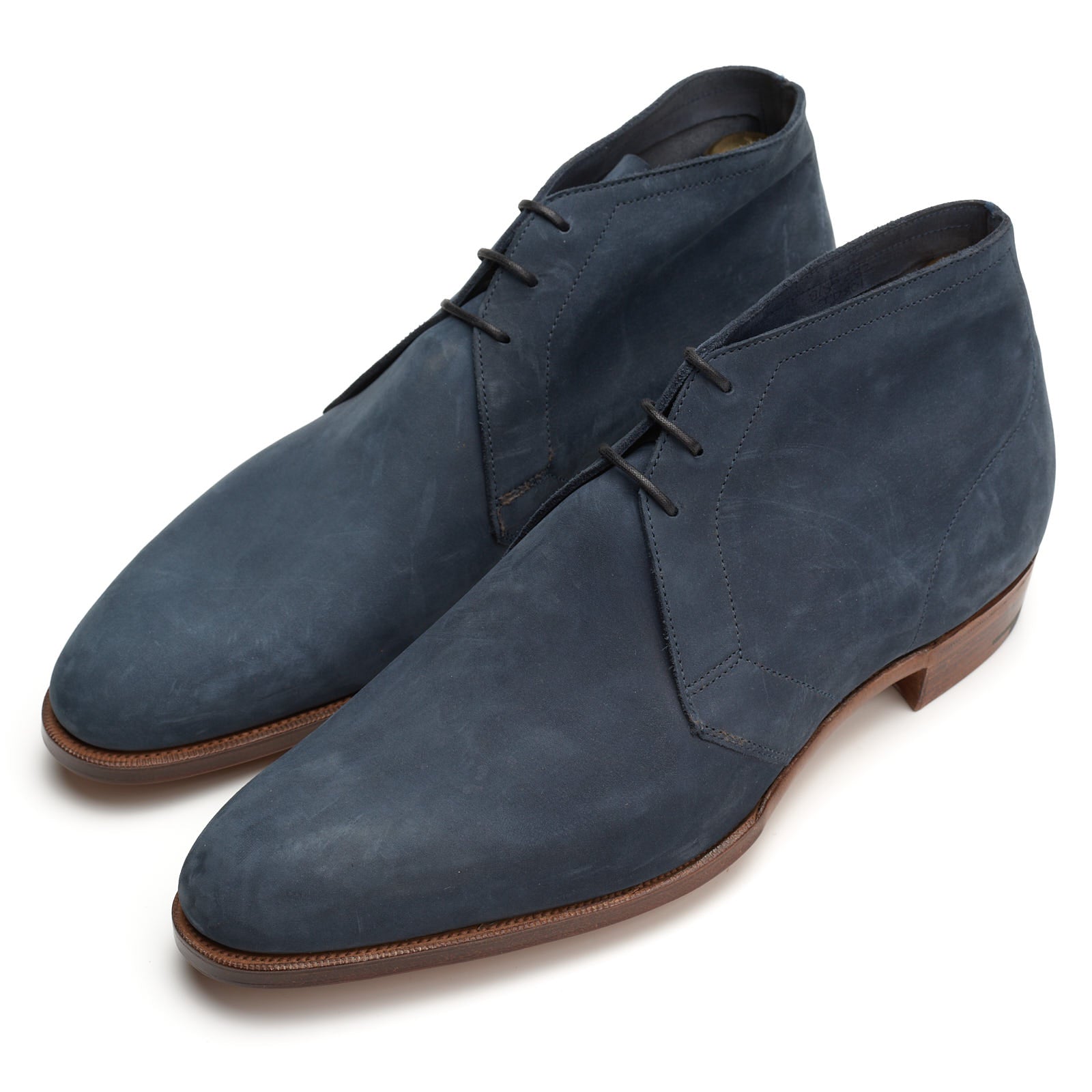 Blue suede 2025 boots uk