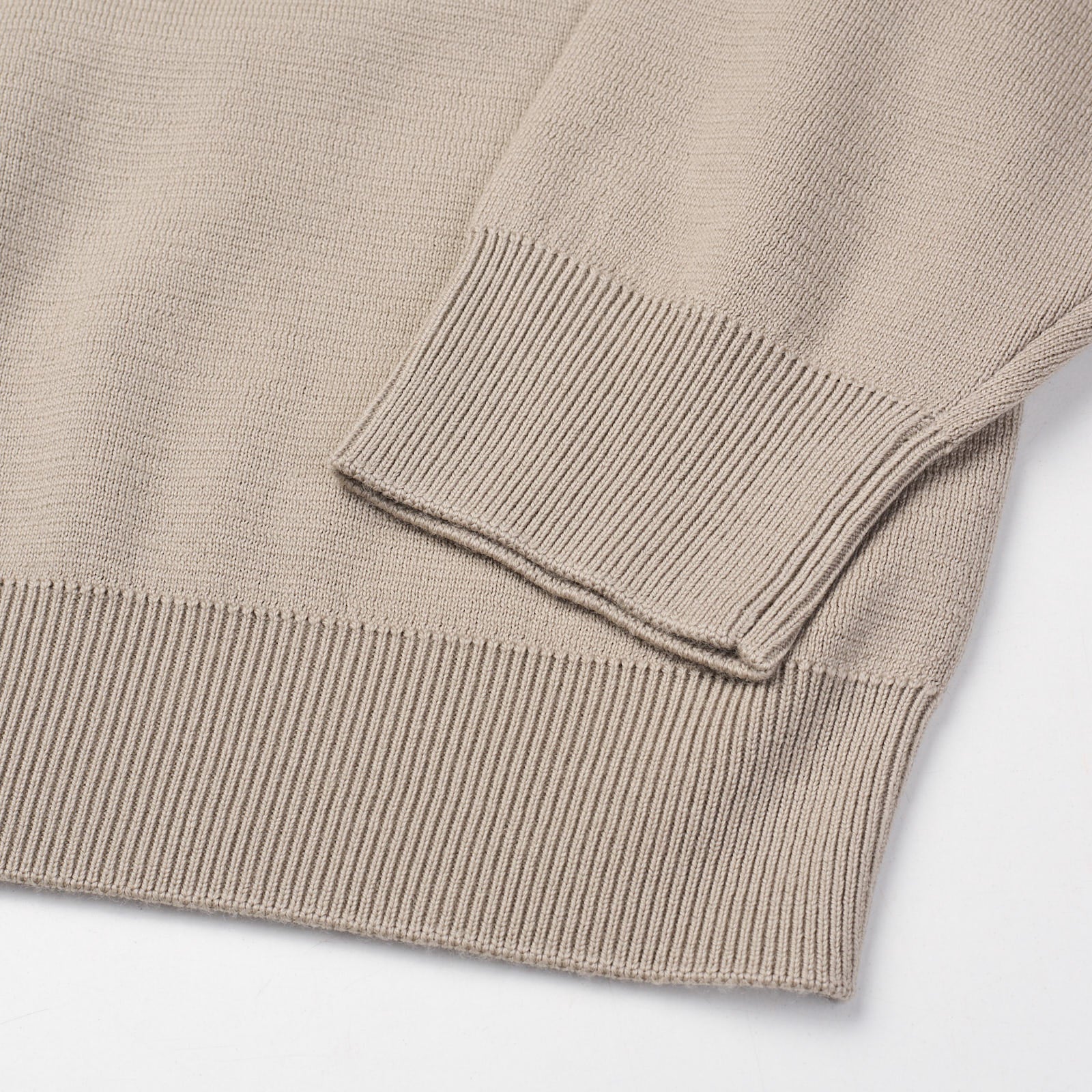 FEAR OF GOD Beige Light Weight Merino Wool Knit Turtleneck Sweater NEW Size L