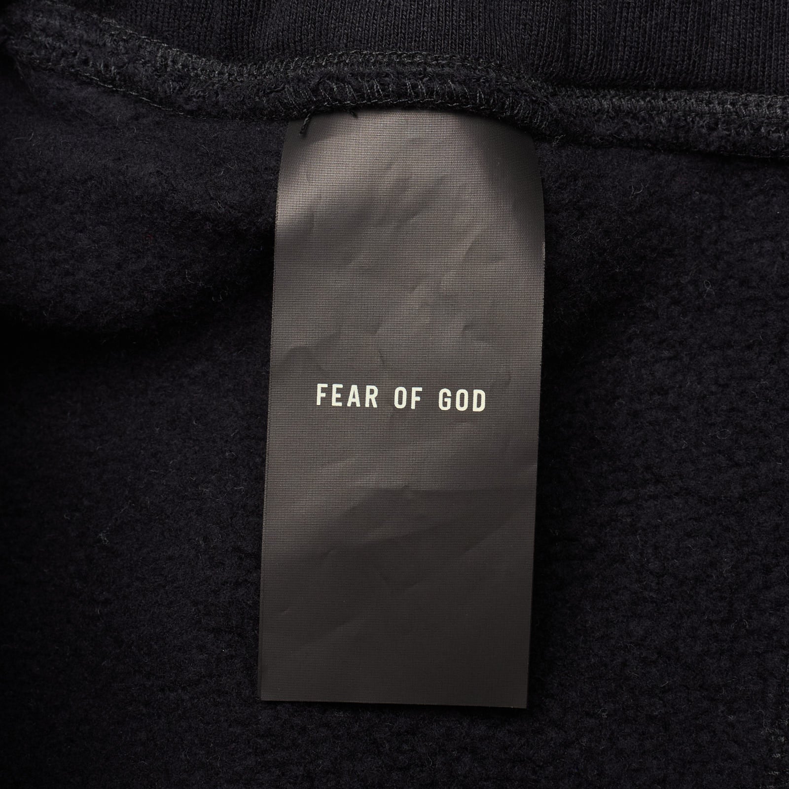 FEAR OF GOD Black Cotton Sport Track Pants NEW Size Large