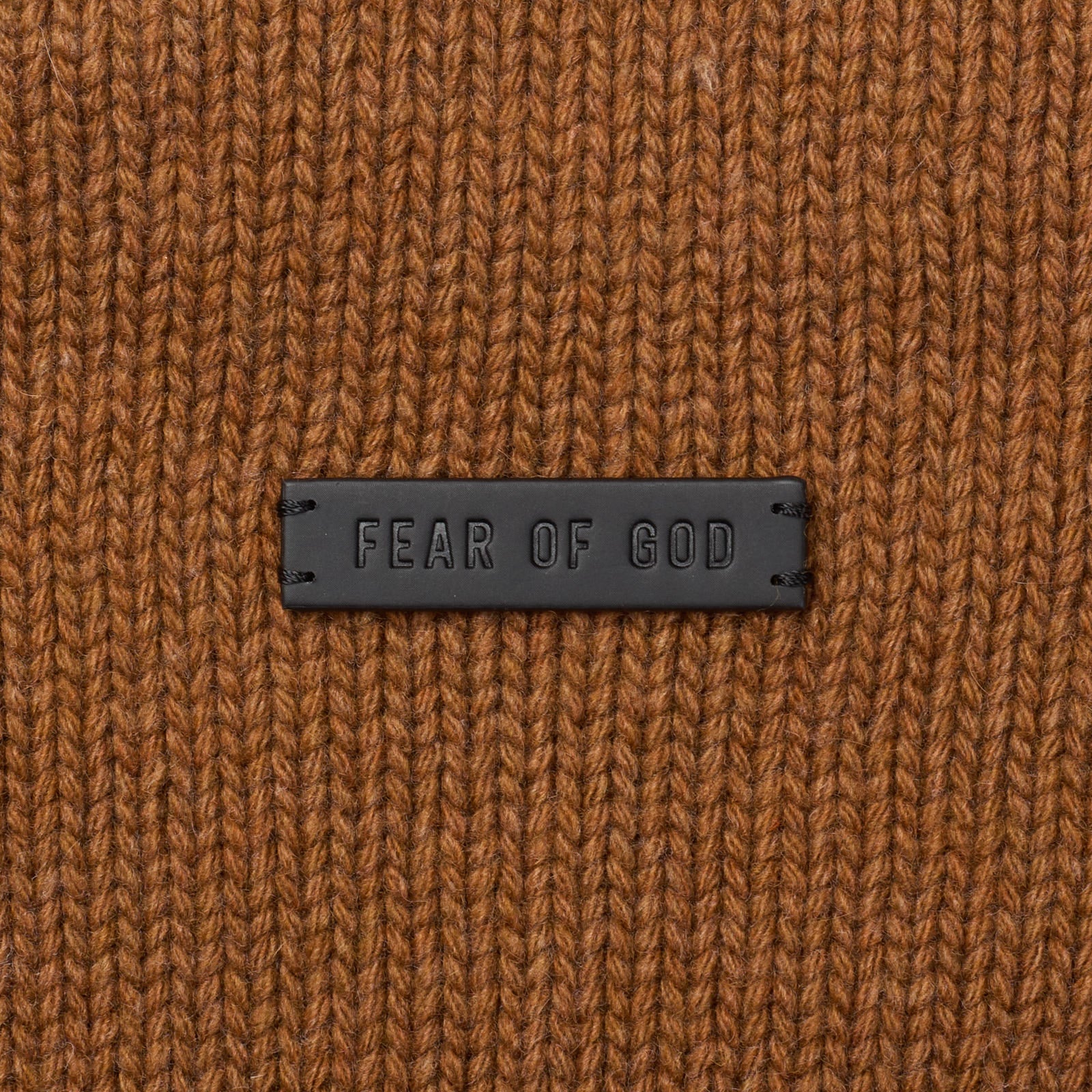 FEAR OF GOD Brown Wool-Cashmere Knit Crewneck Sweater NEW Size L