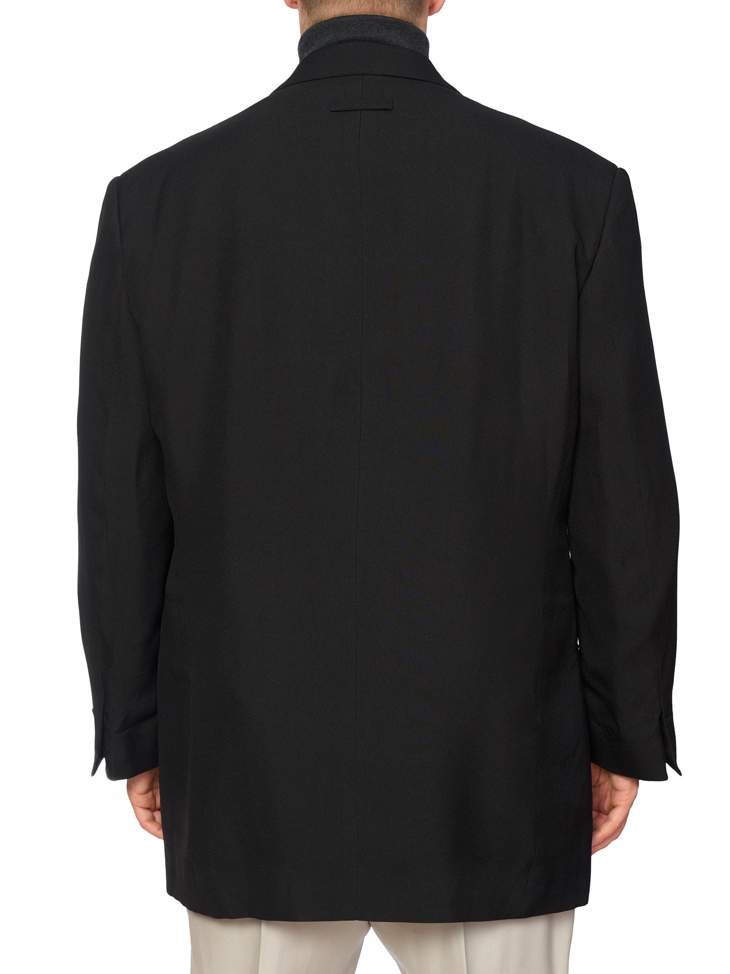 FEAR OF GOD Black Viscose DB Lined Suit Jacket EU 50 NEW US 40