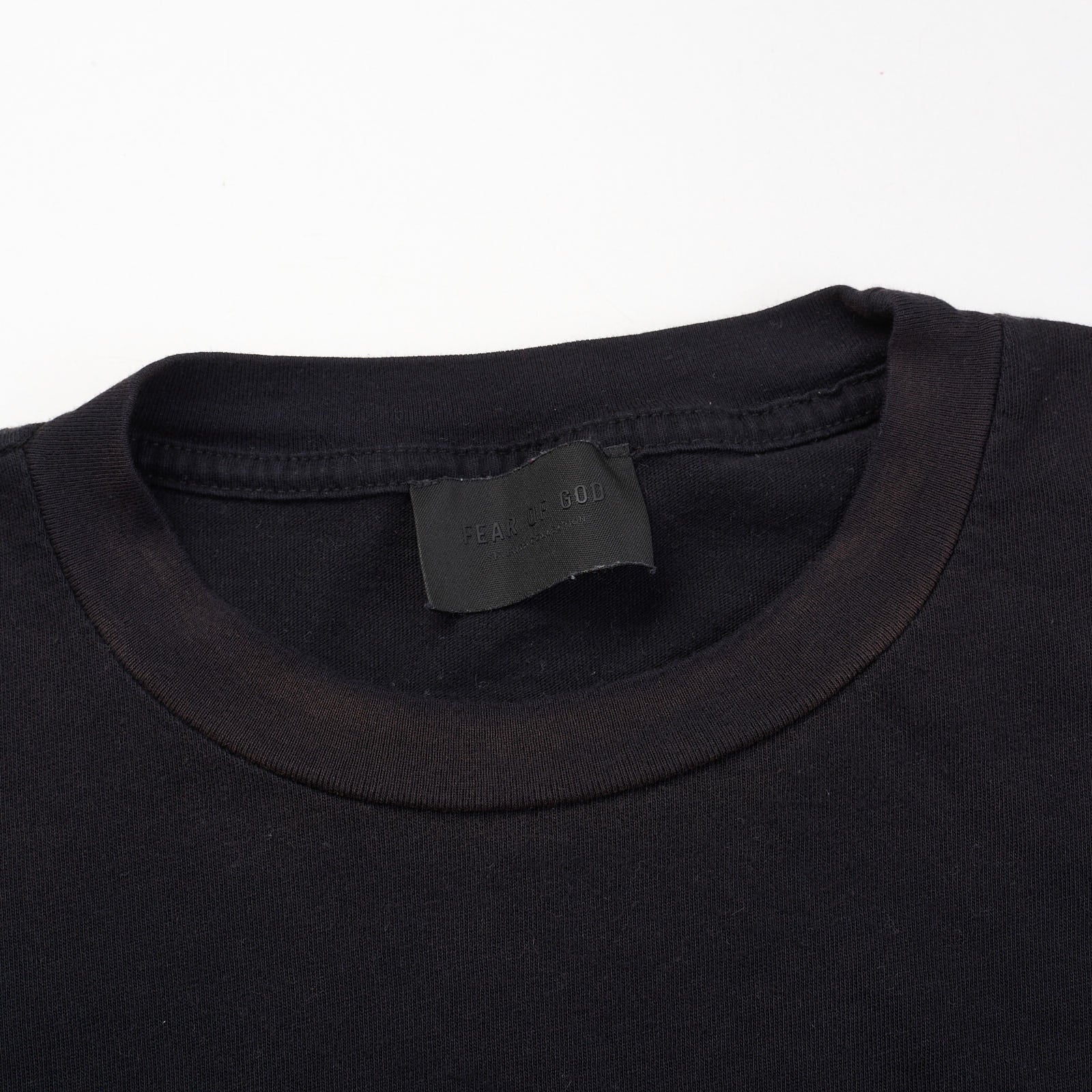 FEAR OF GOD Seventh Collection Black Cotton Short Sleeve T-Shirt L