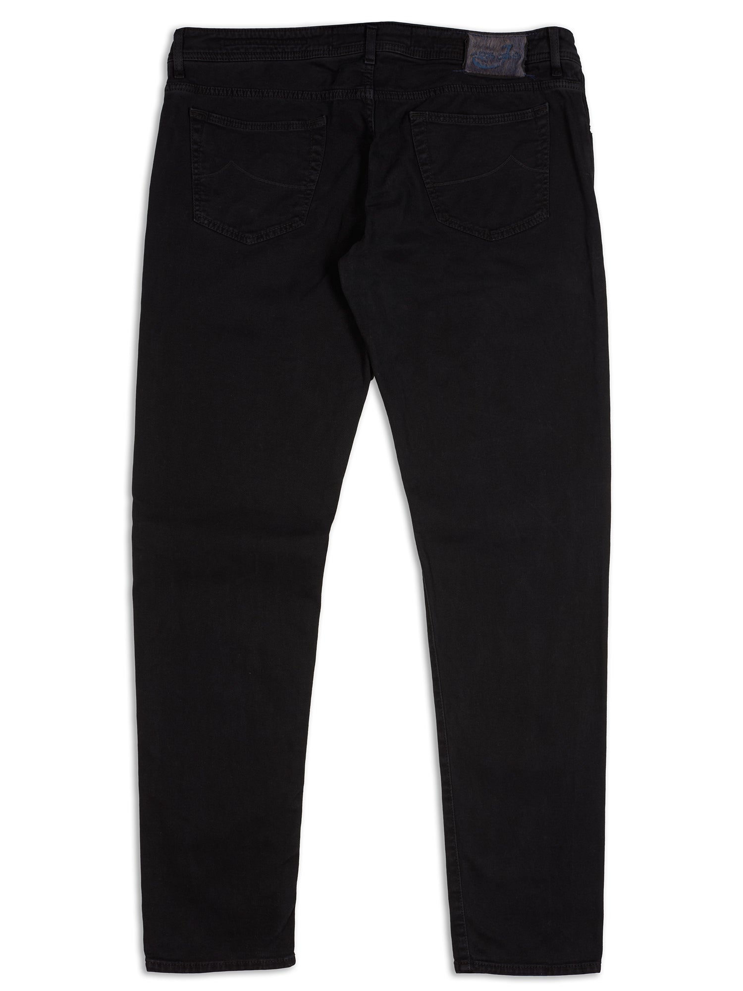 JACOB COHEN 688 Black Cotton Twill Stretch Jeans Pants US 42 NEW