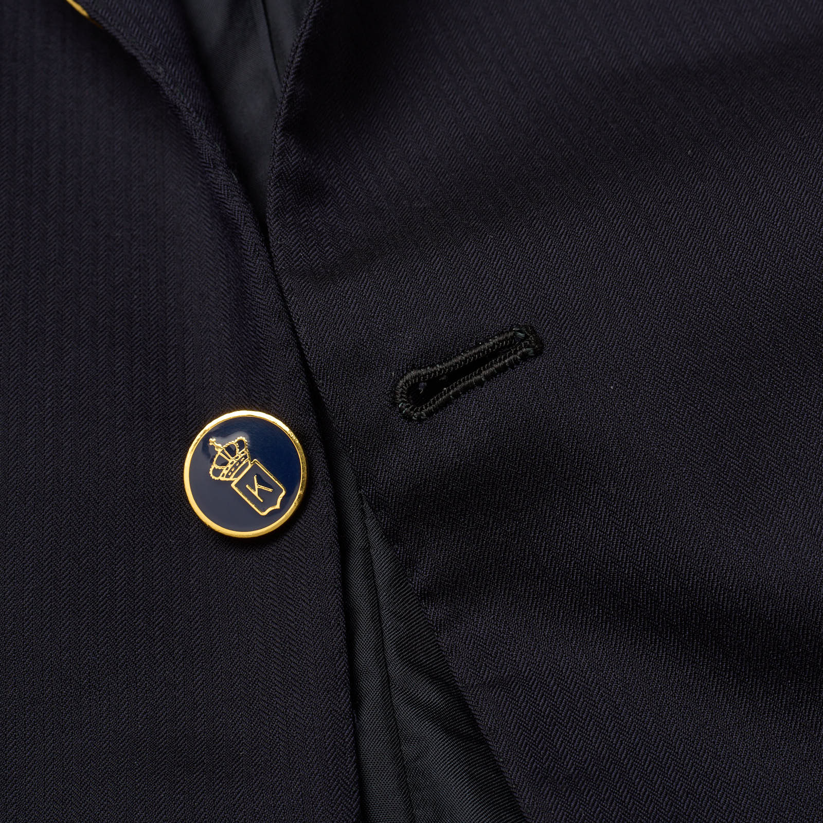 KITON Napoli Blue 14 Micron Super 180's Handmade Blazer Jacket EU 46 NEW US 36