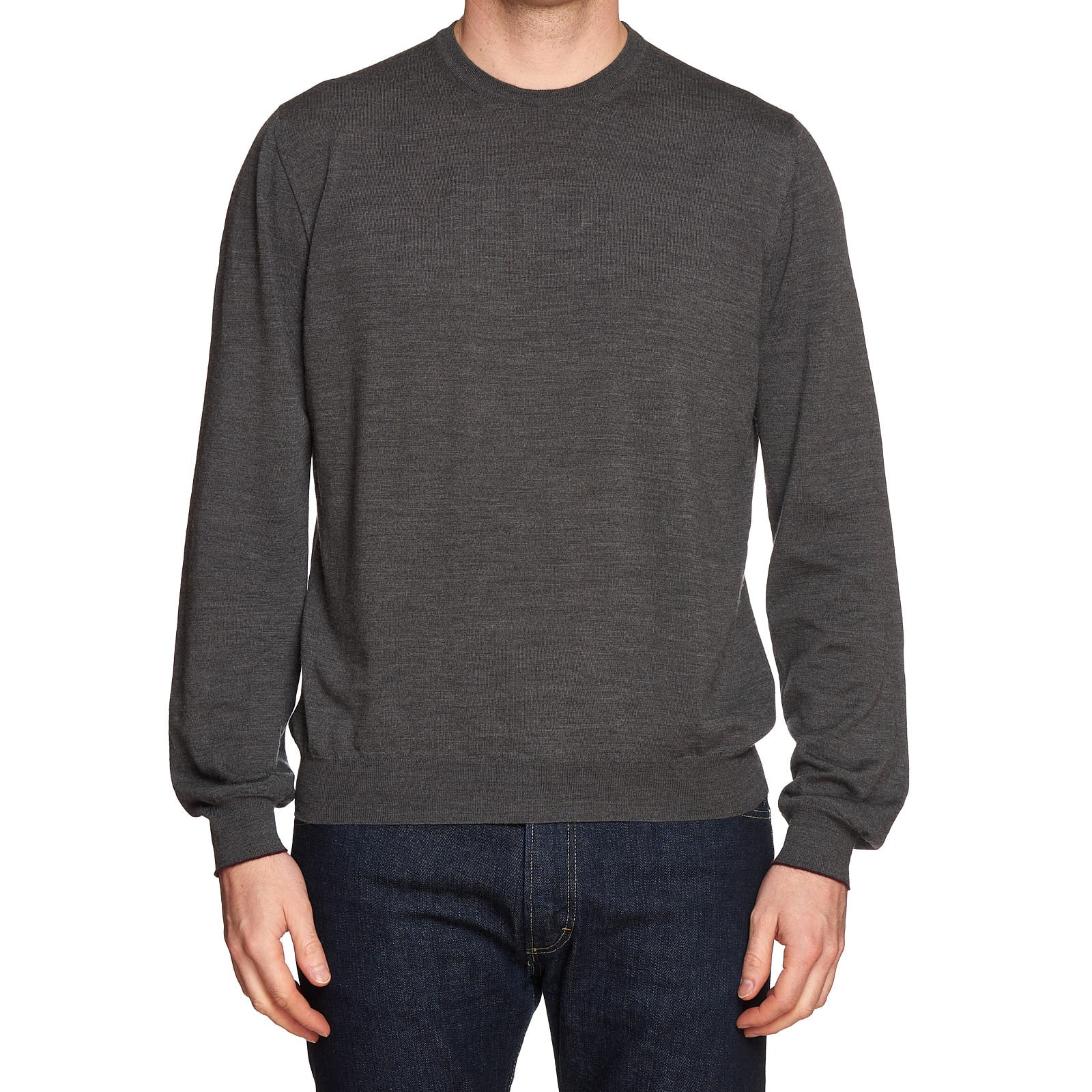 MALO - Round Neck Sweater In Wool