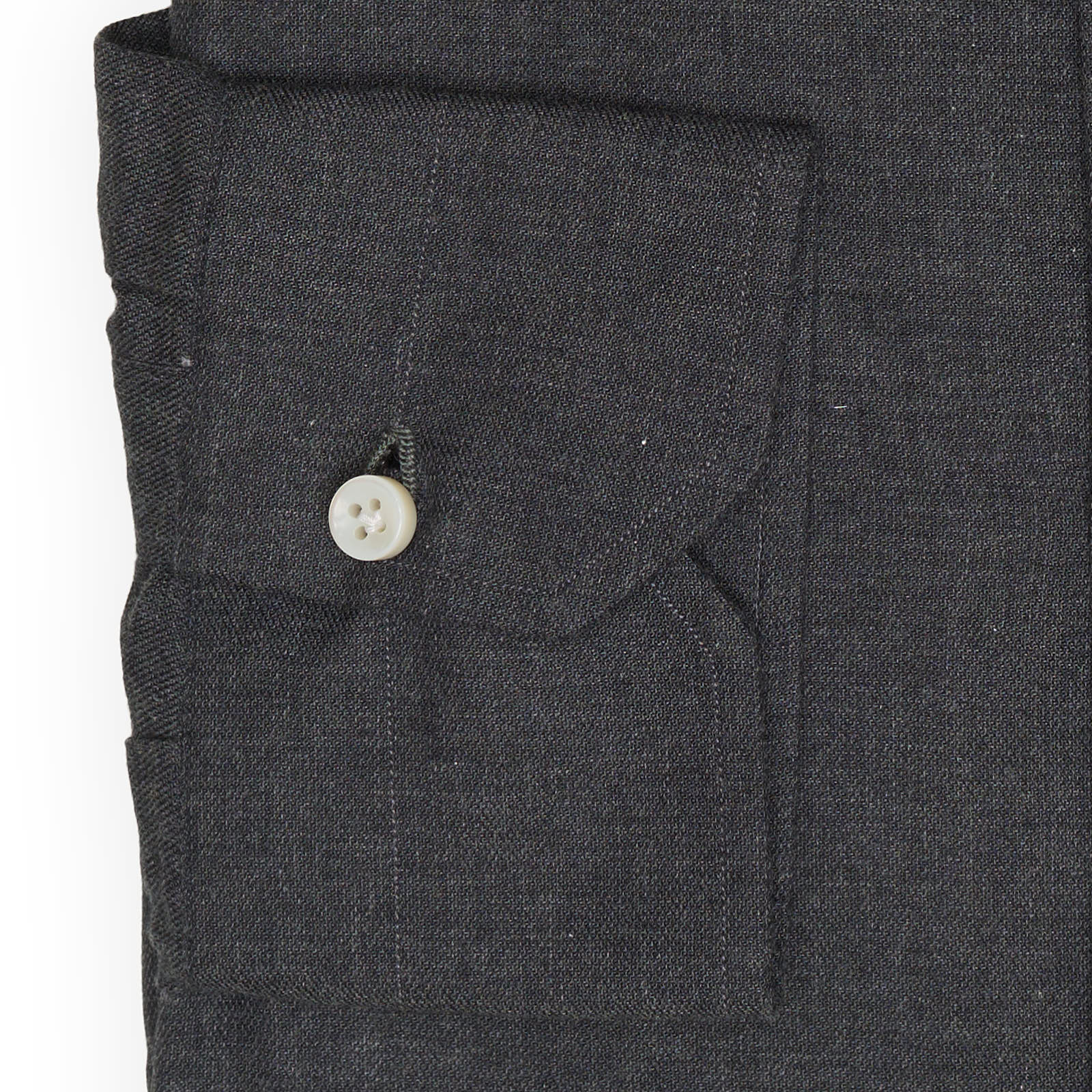 MATTABISCH for VANNUCCI Gray Cotton Dress Shirt EU 40 US 15.75