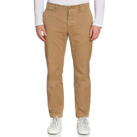 NIGEL CABOURN Tan Cotton Officer's Chino Pants US 33 34 Slim Fit