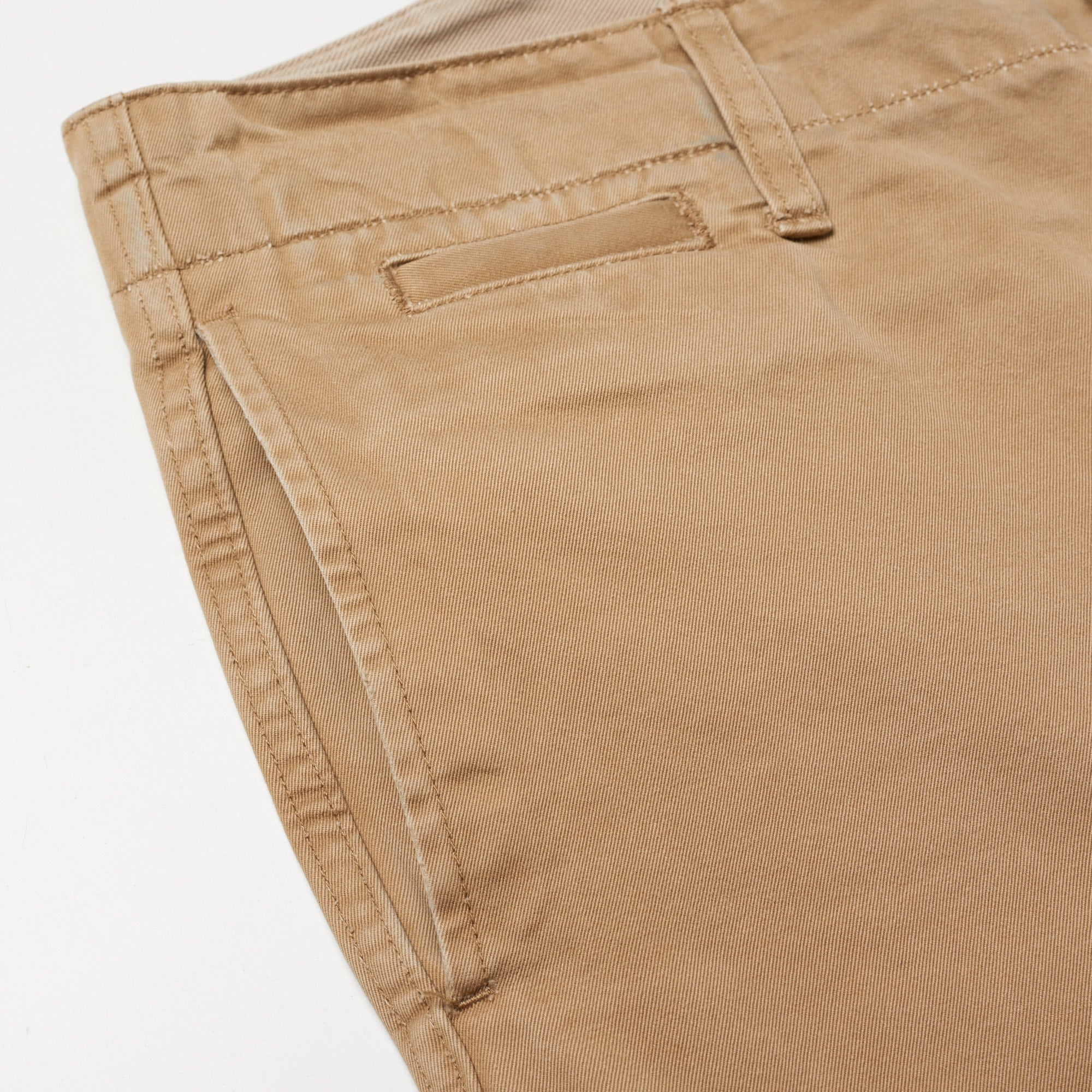 NIGEL CABOURN Tan Cotton Officer's Chino Pants US 33 34 Slim Fit