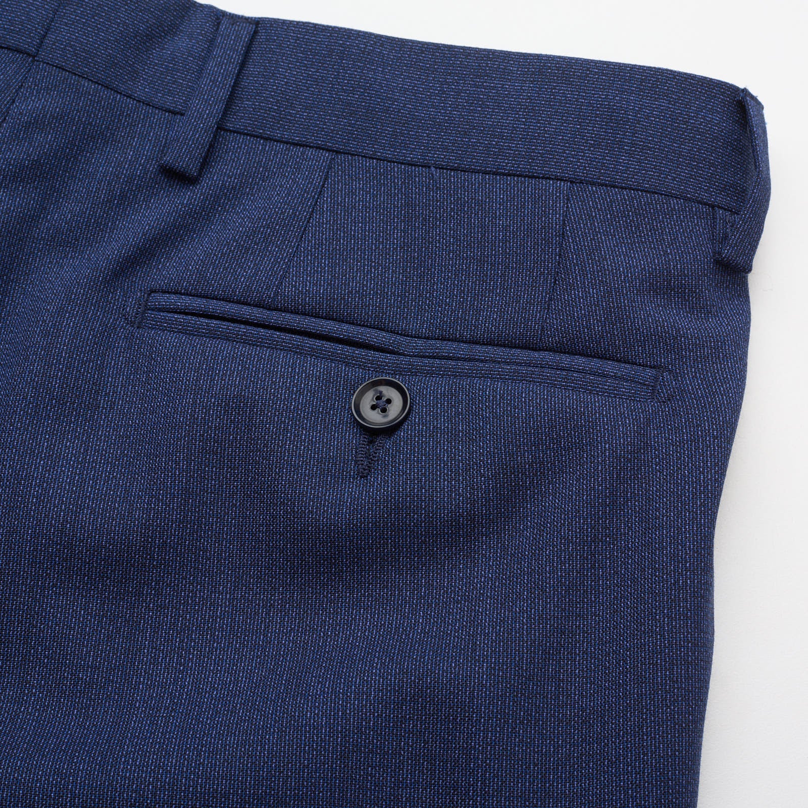 PAL ZILERI Blue Wool Dress Pants EU 50 NEW US 34