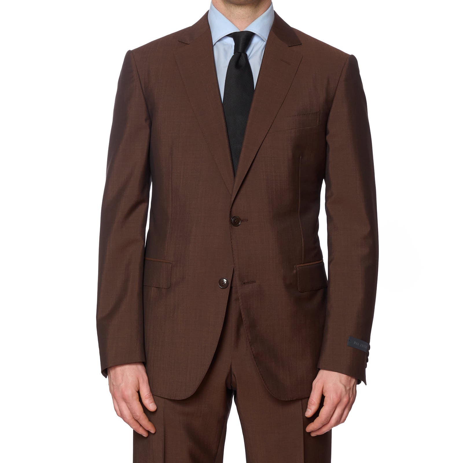 PAL ZILERI Brown Wool-Mohair Suit EU 54 NEW US 44 "180 Stages" 40 Year Anniversary