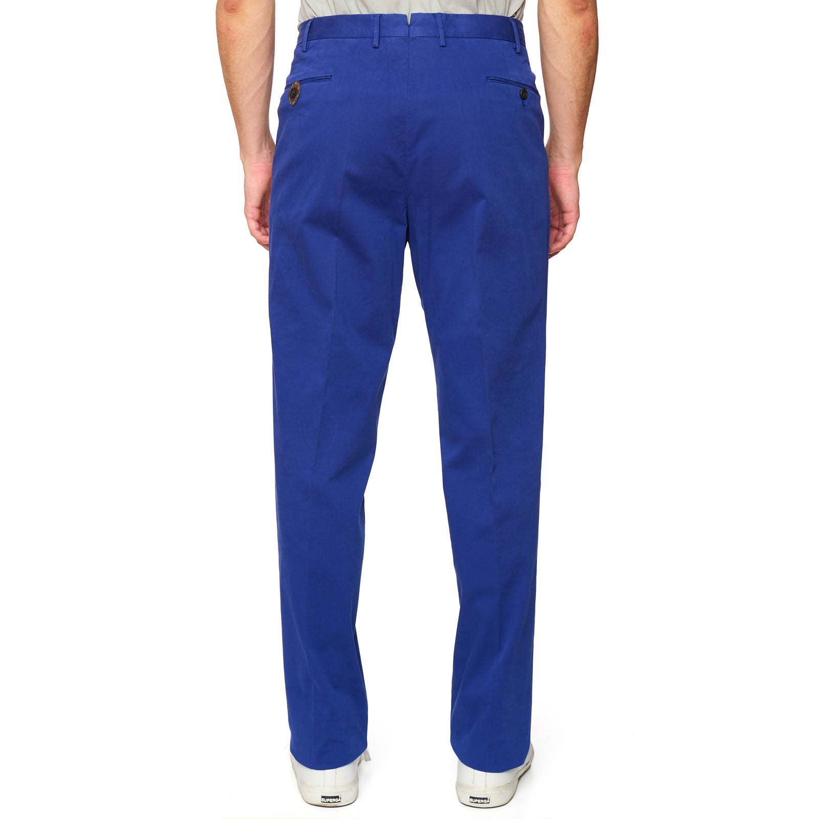 PT01 PANTALONI TORINO Royal Blue Blue Chino Pants EU 56 NEW US 38 "Slim Fit"