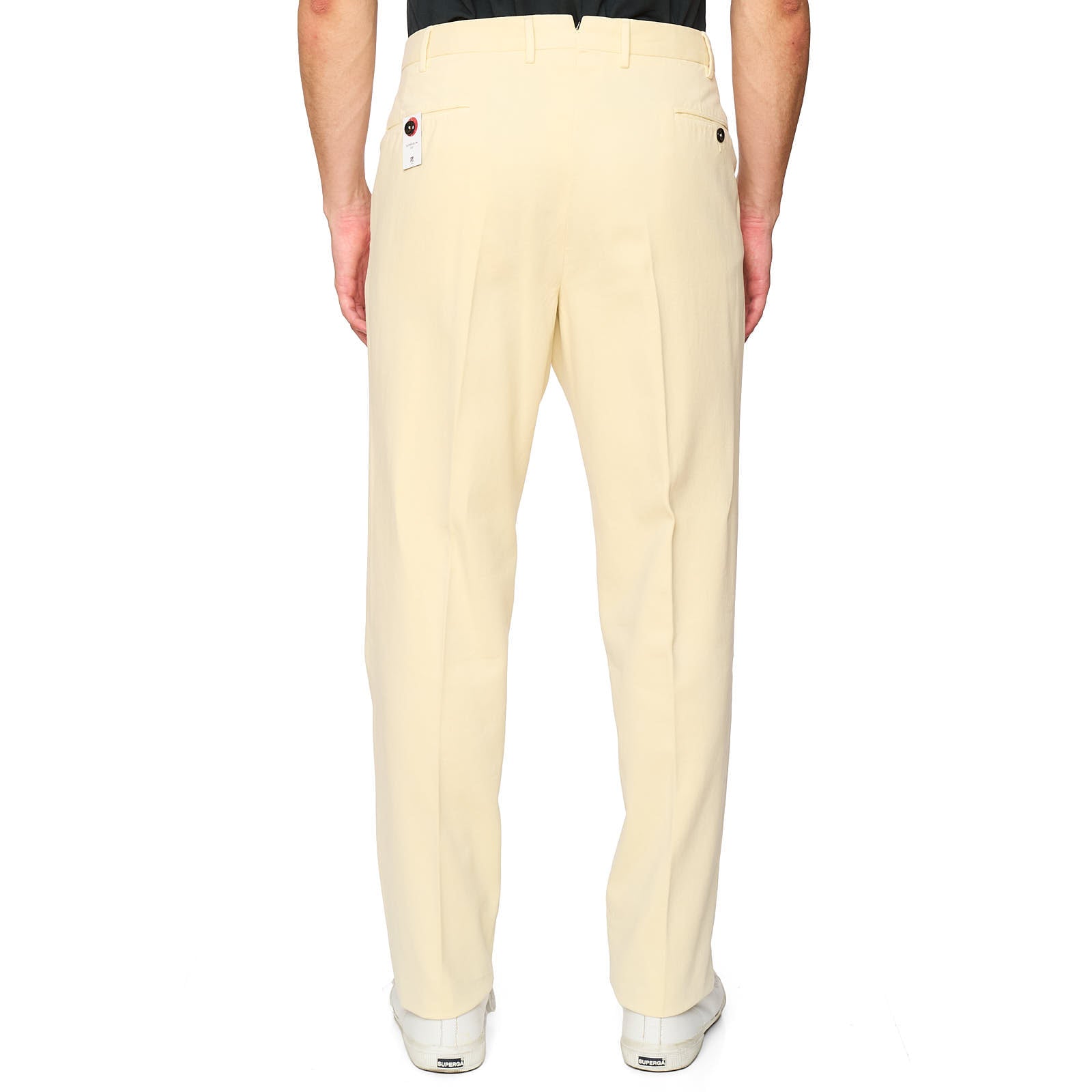 PT PANTALONI TORINO Beige Superslim Fit Cotton Chino Pants NEW