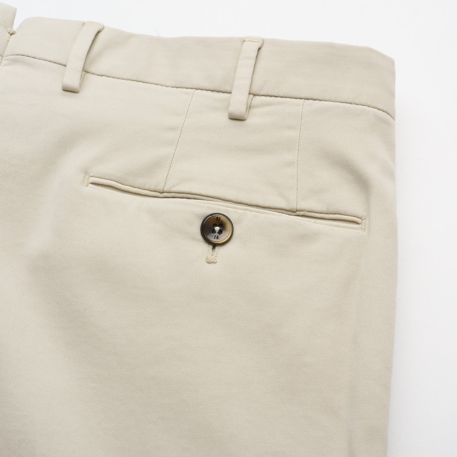 PT PANTALONI TORINO Beige Superslim Fit Stretch Chino Pants NEW