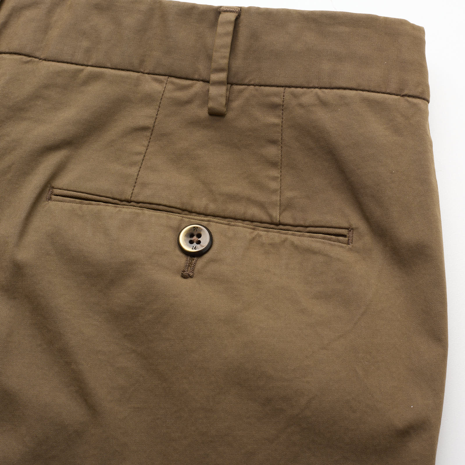 PT PANTALONI TORINO Brown Slim Fit Stretch Cotton Chino Pants NEW