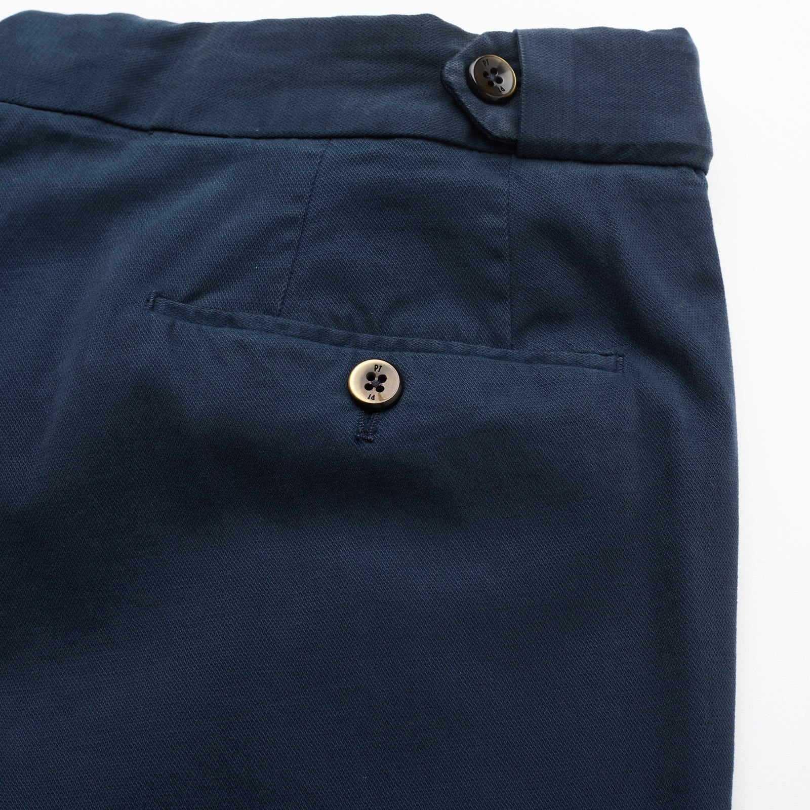 PT PANTALONI TORINO Navy Blue Cotton Slim Fit Chino Pants EU 56 NEW US 38