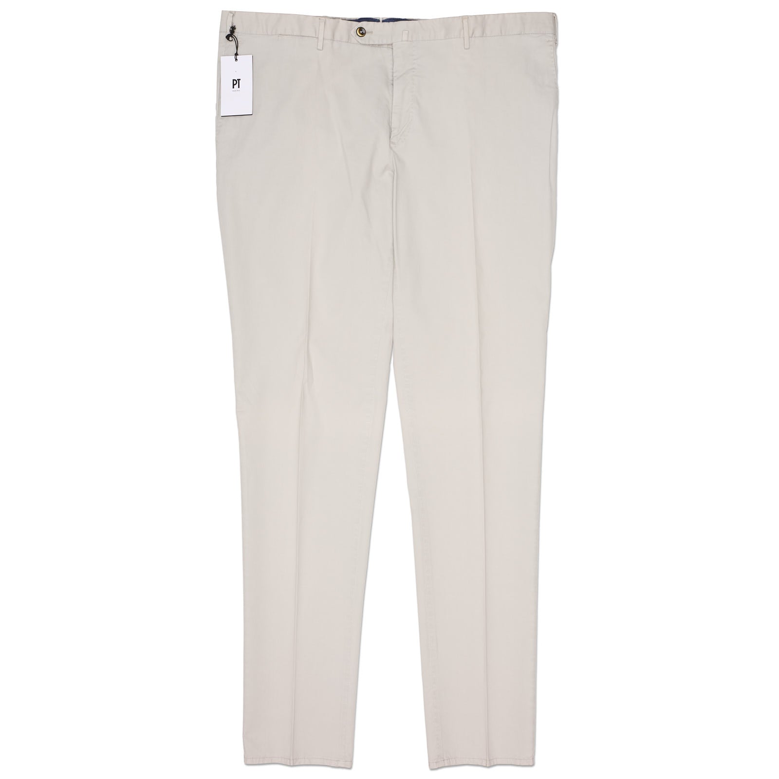 PT PANTALONI TORINO Tan Slim Fit Stretch Lyocell Chino Pants EU 60 NEW US 40