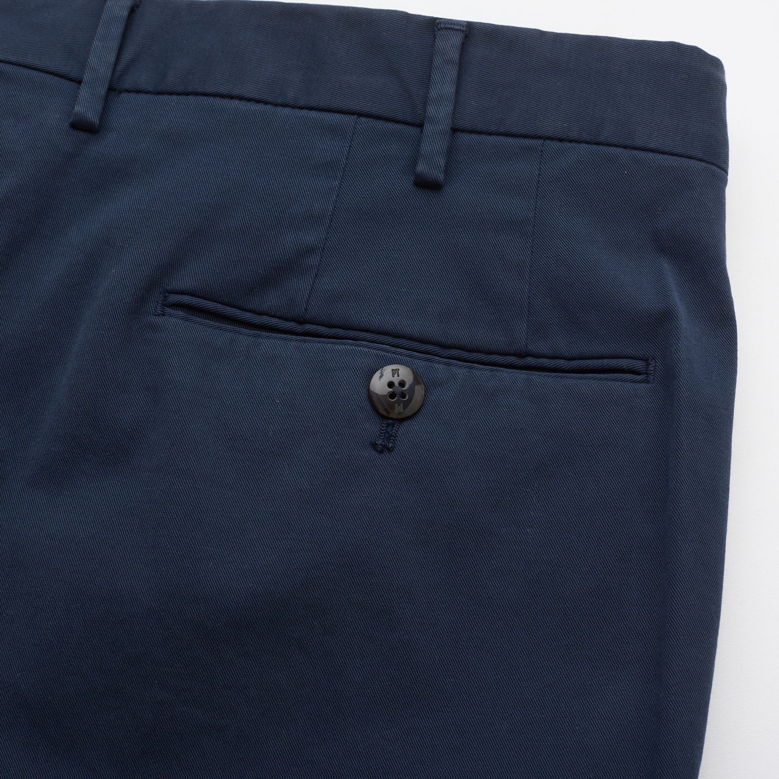 PT PANTALONI TORINO Slim Fit Navy Blue Cotton Chino Pants EU 54 NEW US 36