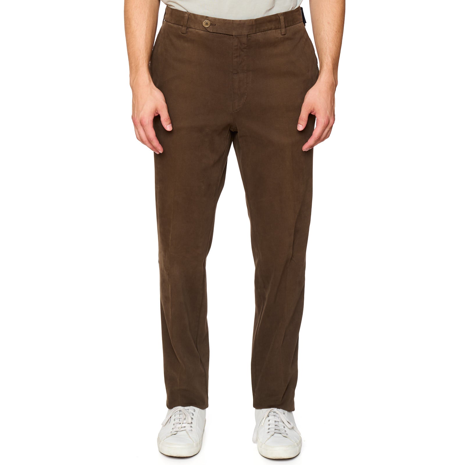 ROTA SPORT Brown Stretch Pants Chinos EU 56 NEW US 38