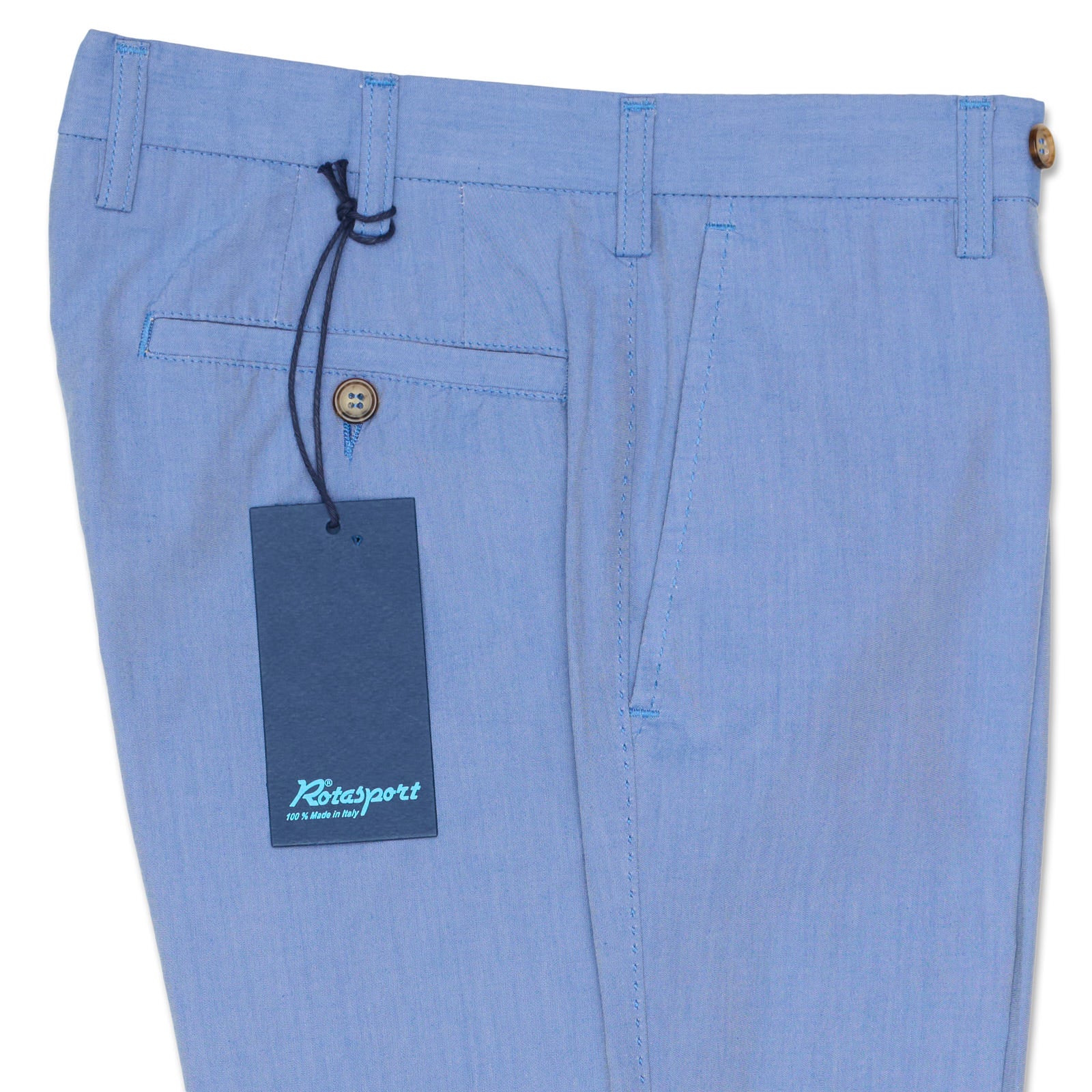 ROTA SPORT Light Blue Cotton Pants EU 46 NEW US 30