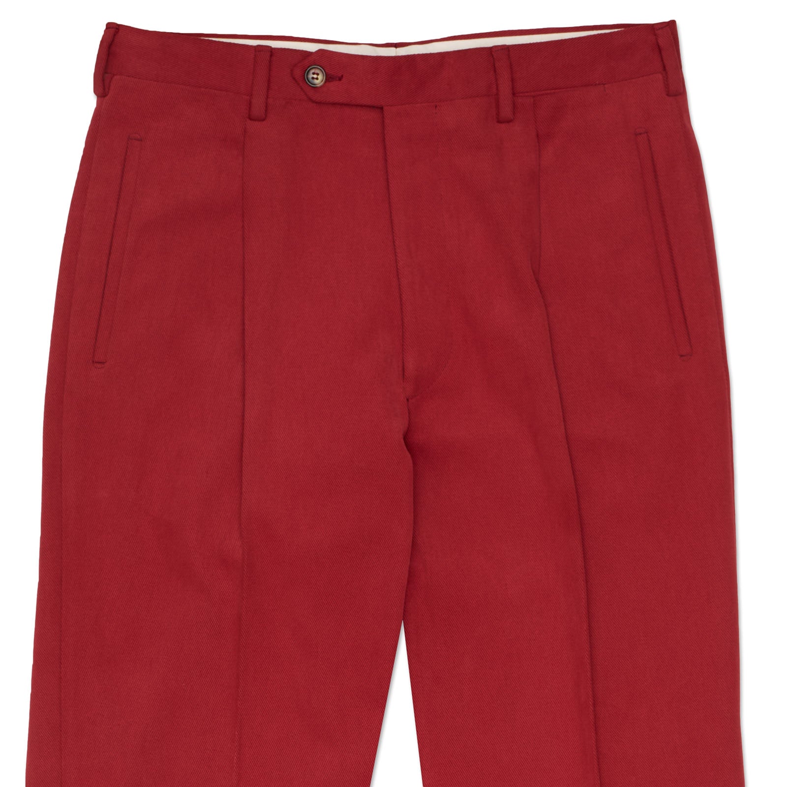 ROTA for Bardelli Red Cotton Twill Pants EU 48 NEW US 32