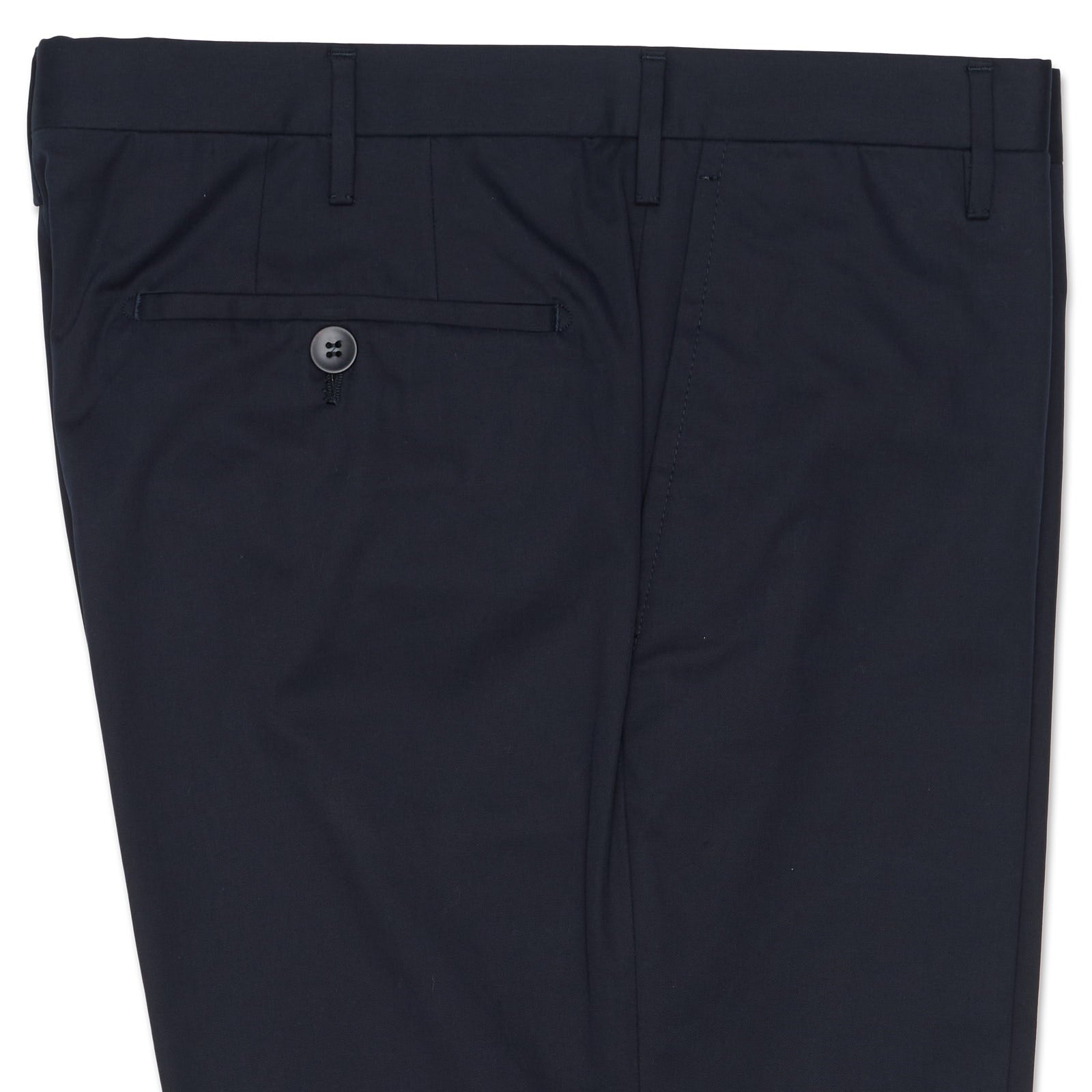 ROTA for VANNUCCI Navy Blue Cotton Pants EU 48 NEW US 32