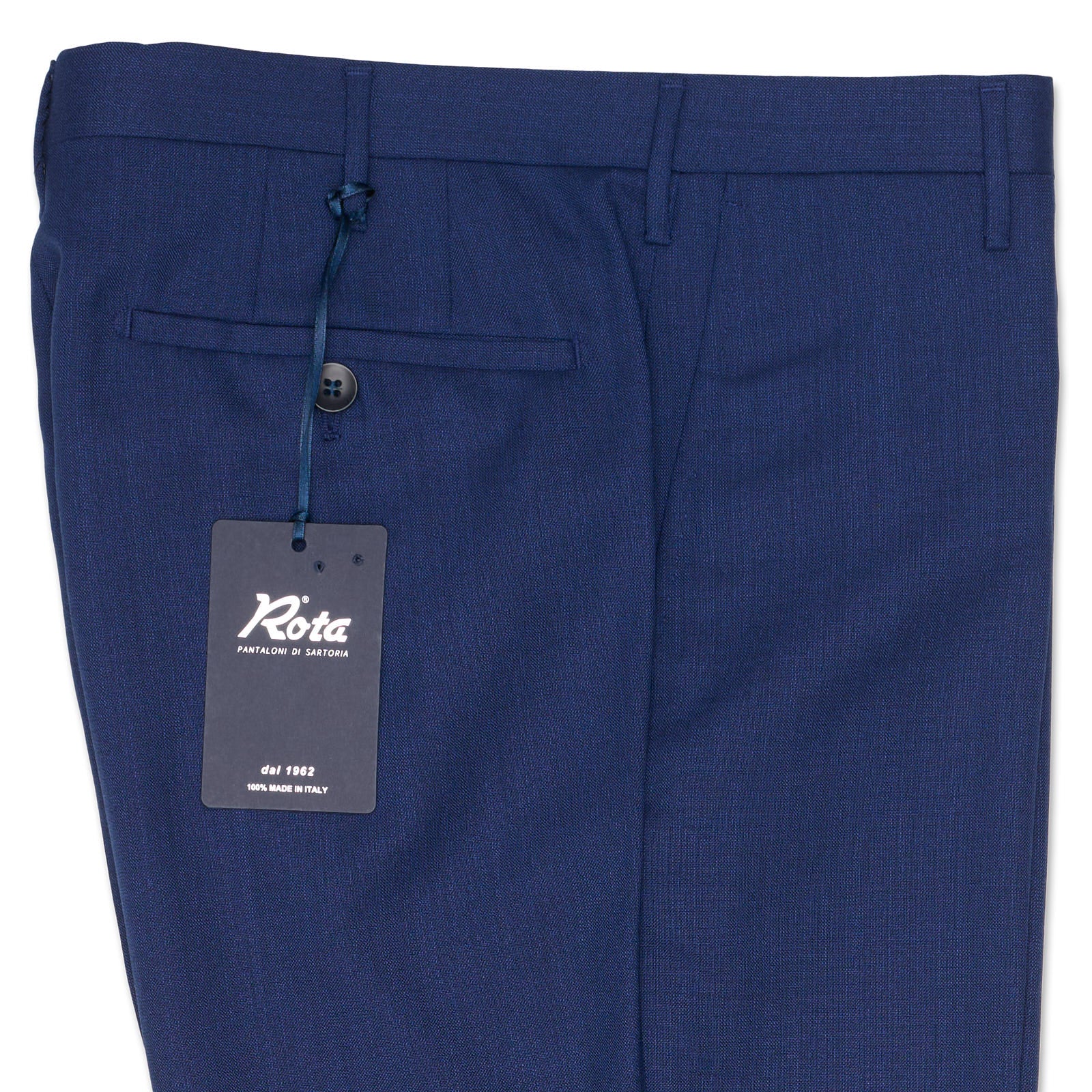 ROTA for VANNUCCI Dark Blue Wool Dress Pants EU 46 NEW US 30