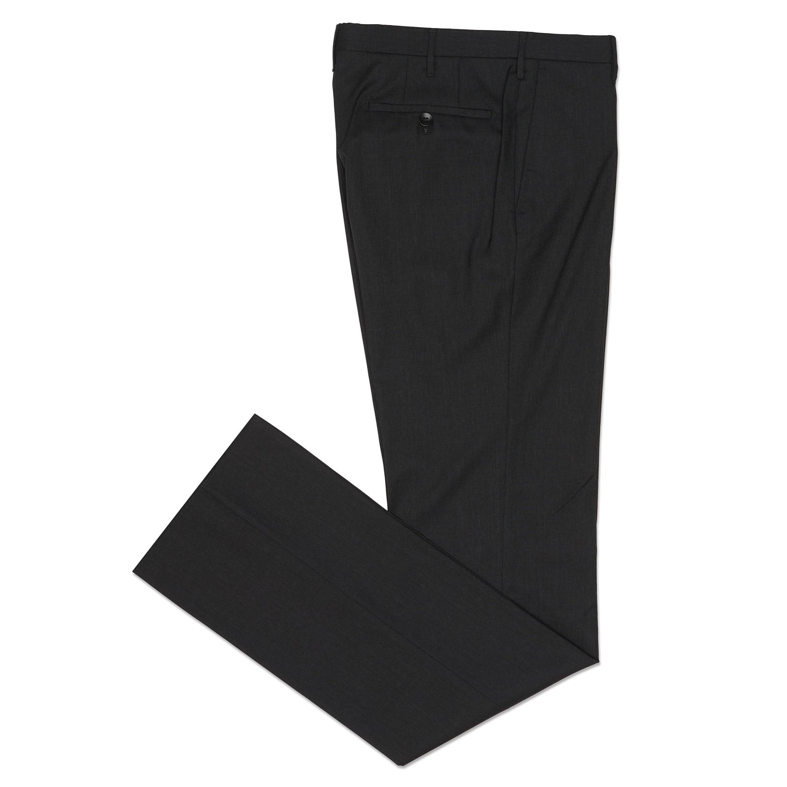 ROTA for VANNUCCI Charcoal Gray Wool Dress Pants EU 46 NEW US 30