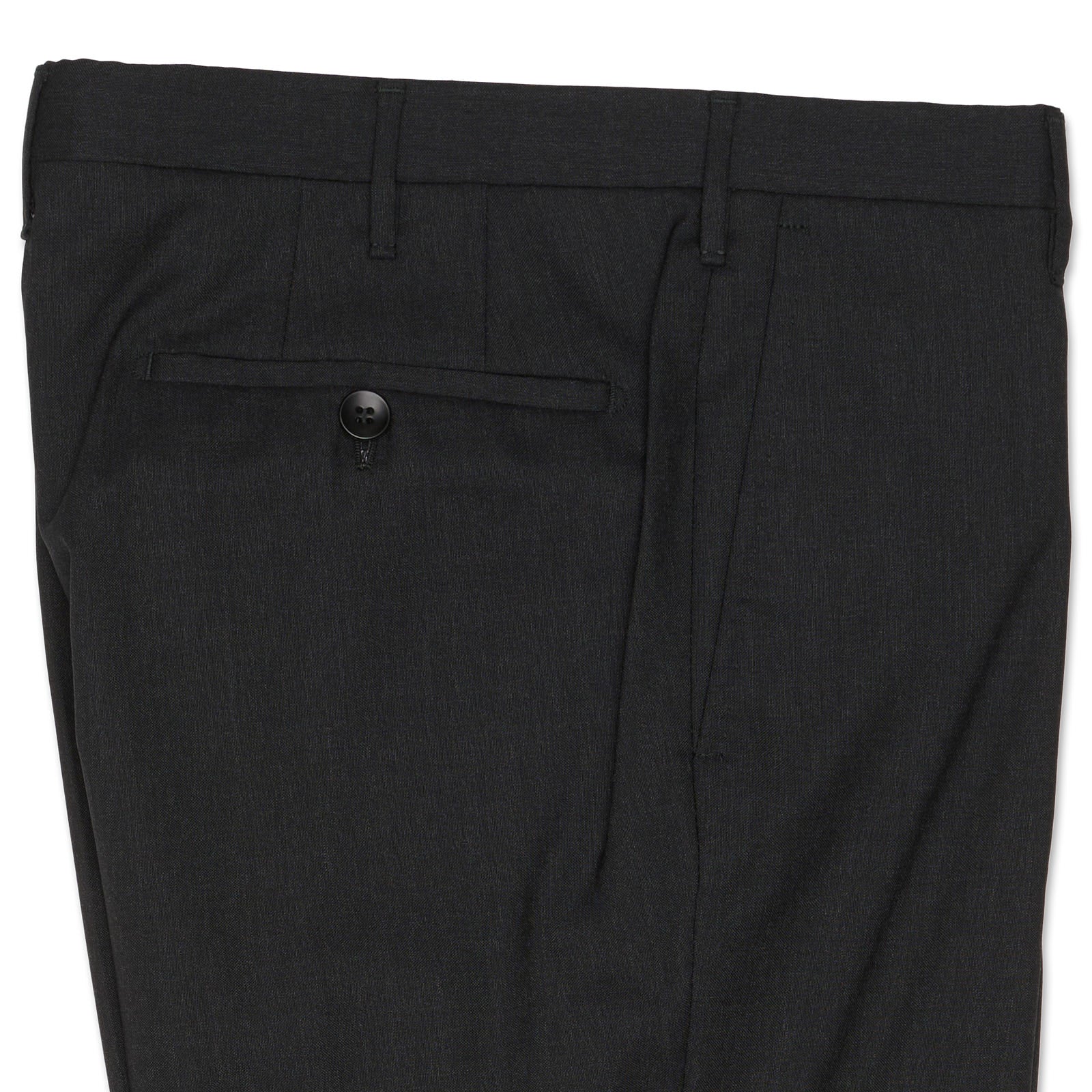 ROTA for VANNUCCI Charcoal Gray Wool Dress Pants EU 46 NEW US 30