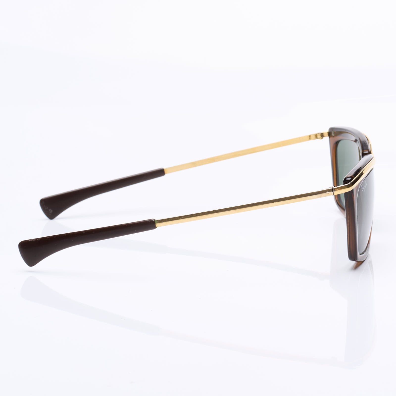 Rare B&L RAY BAN Tortoise-Gold Olympian II L1005 Sunglasses G-15 57mm