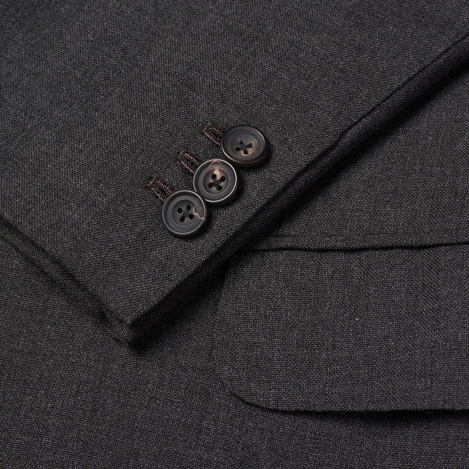 SARTORIA CIARDI Bespoke Handmade Gray Wool Suit EU 50 NEW US 40