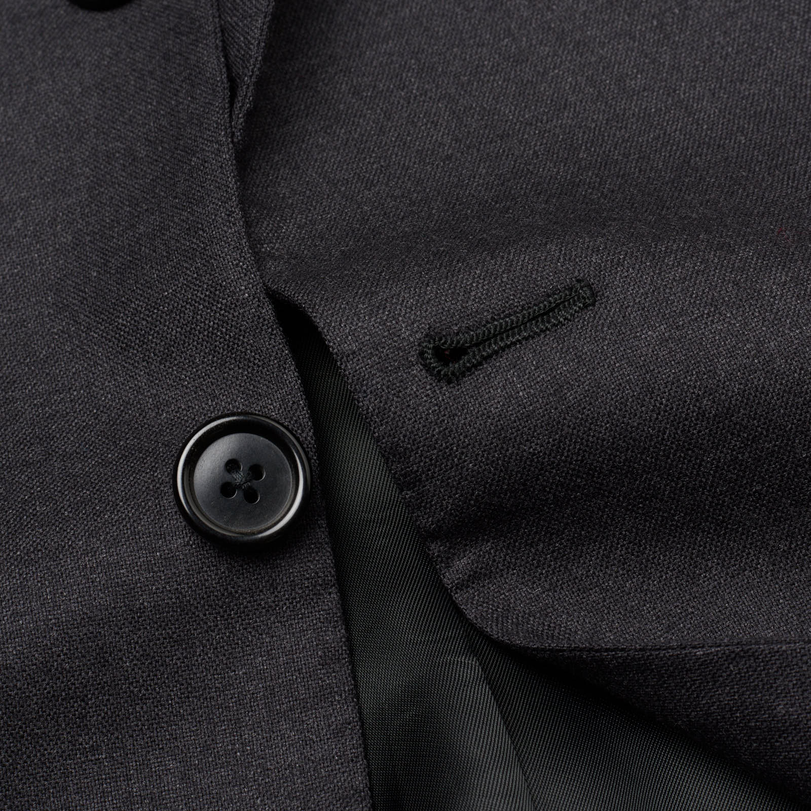 SARTORIA PARTENOPEA Gray Wool Super 150's Suit EU 56 NEW US 44