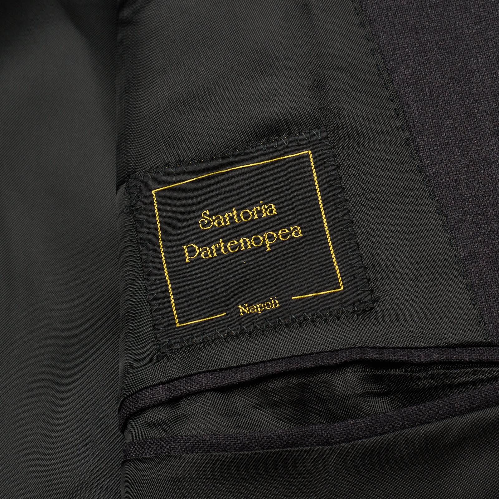 SARTORIA PARTENOPEA for Vannucci Gray Super 150's Handmade Suit EU 60 US 50 Long