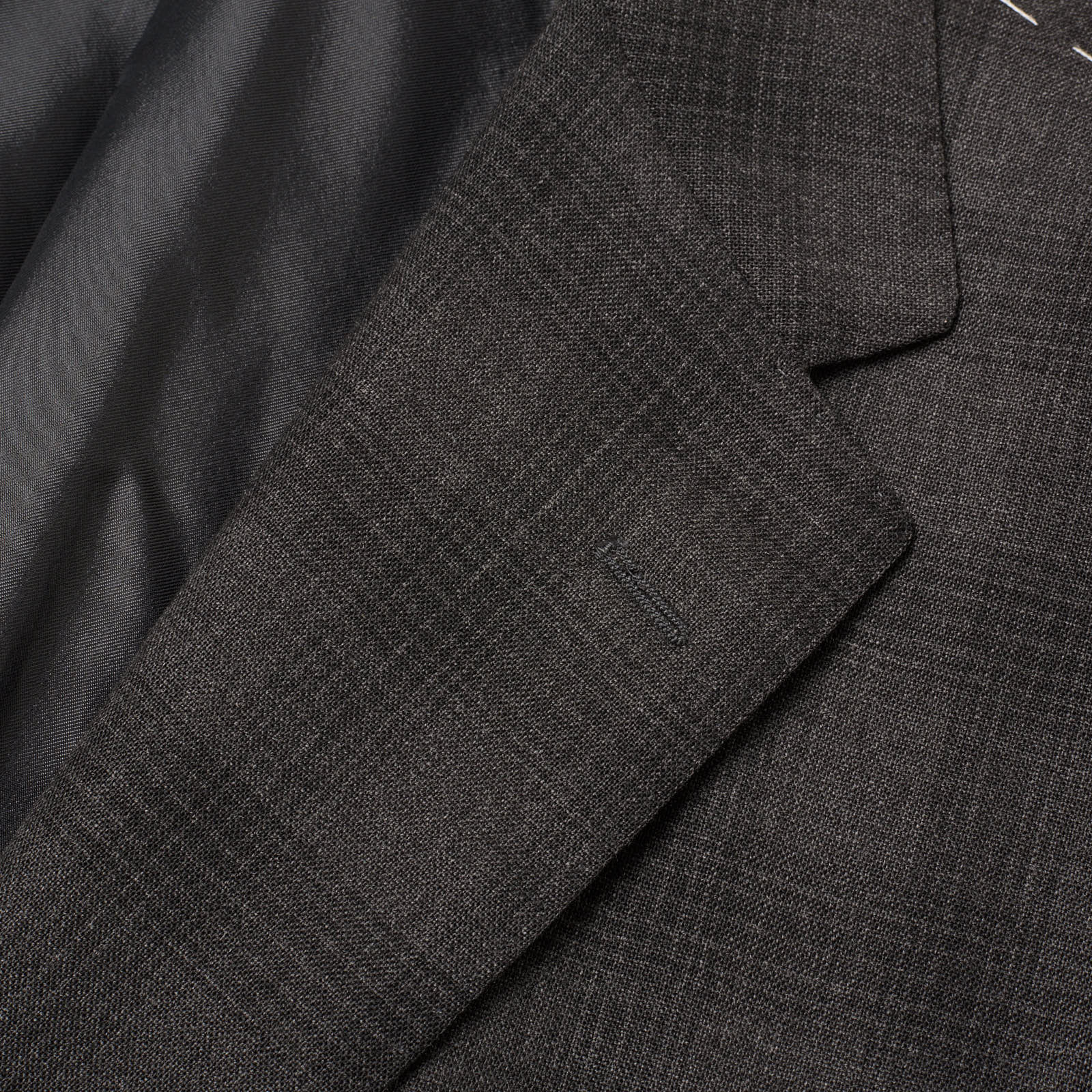 SARTORIO Napoli Gray Plaid Wool Suit EU 52 NEW US 42 Slim