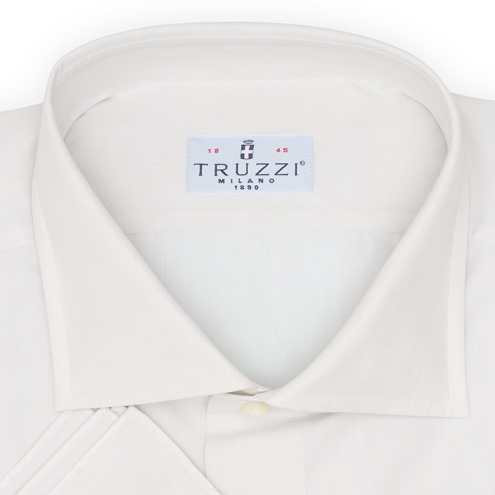 TRUZZI Milano Mint Green Cotton French Cuff Dress Shirt EU 45 NEW US 18