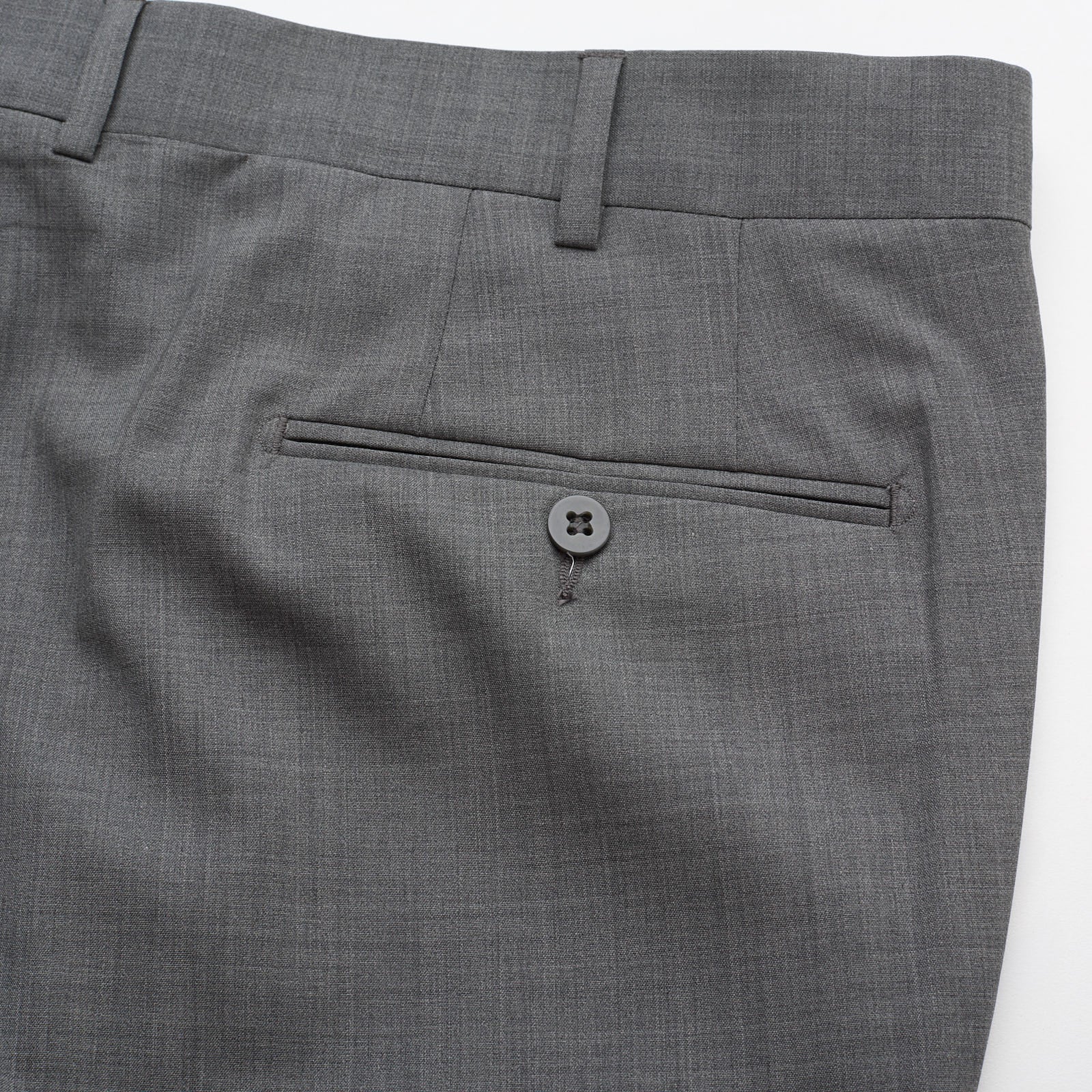 VANNUCCI MILANO Light Gray Super 140'S Dress Pants NEW