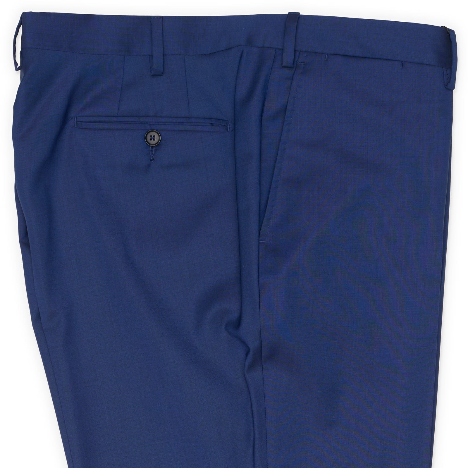 VANNUCCI MILANO Nardelli Blue Wool Dress Pants EU 60 NEW US 44