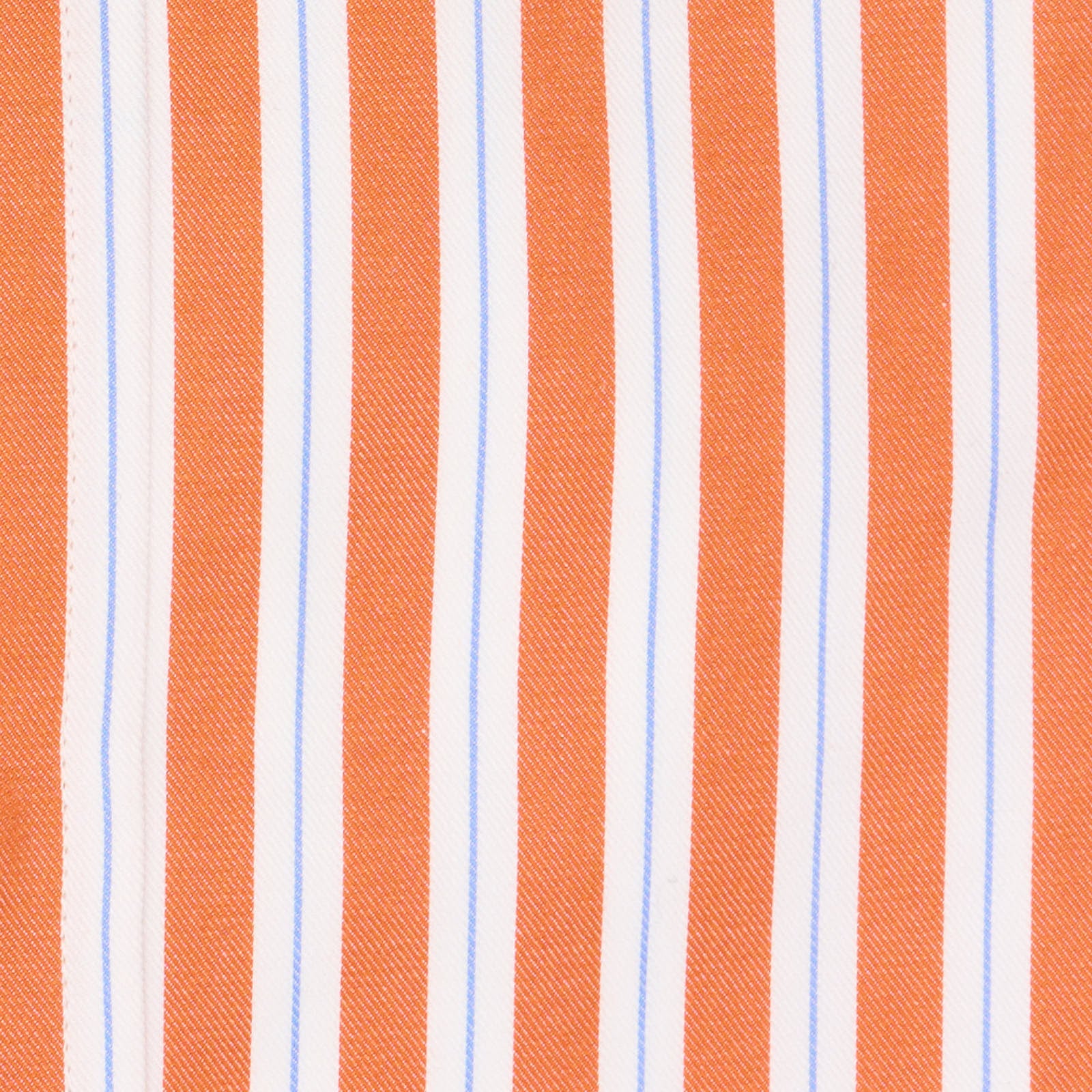 VANNUCCI Milano Multicolor Striped Twill Cotton Dress Shirt EU 38 NEW US 15