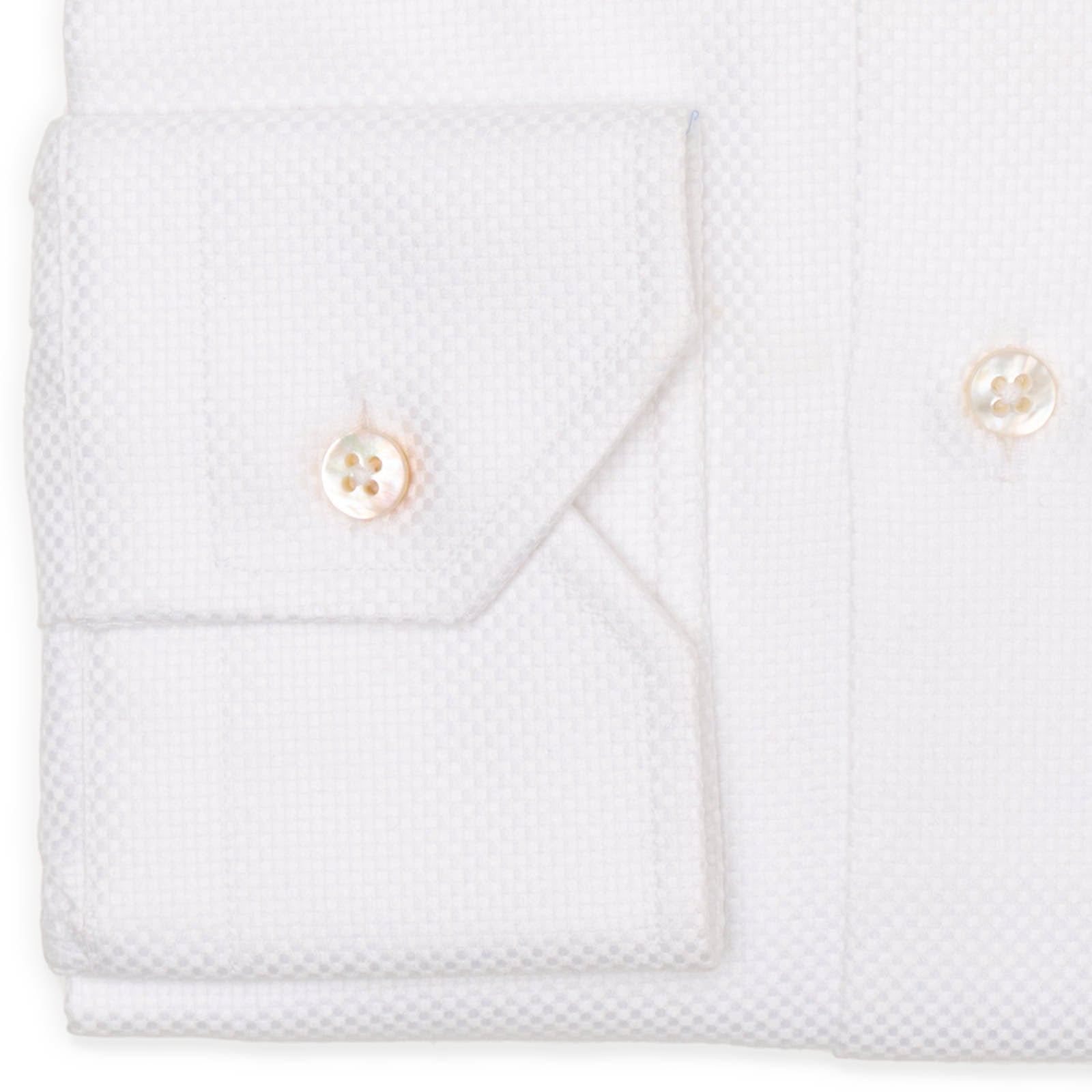 VANNUCCI Milano White Cotton Royal Oxford Dress Shirt EU 38 NEW US 15