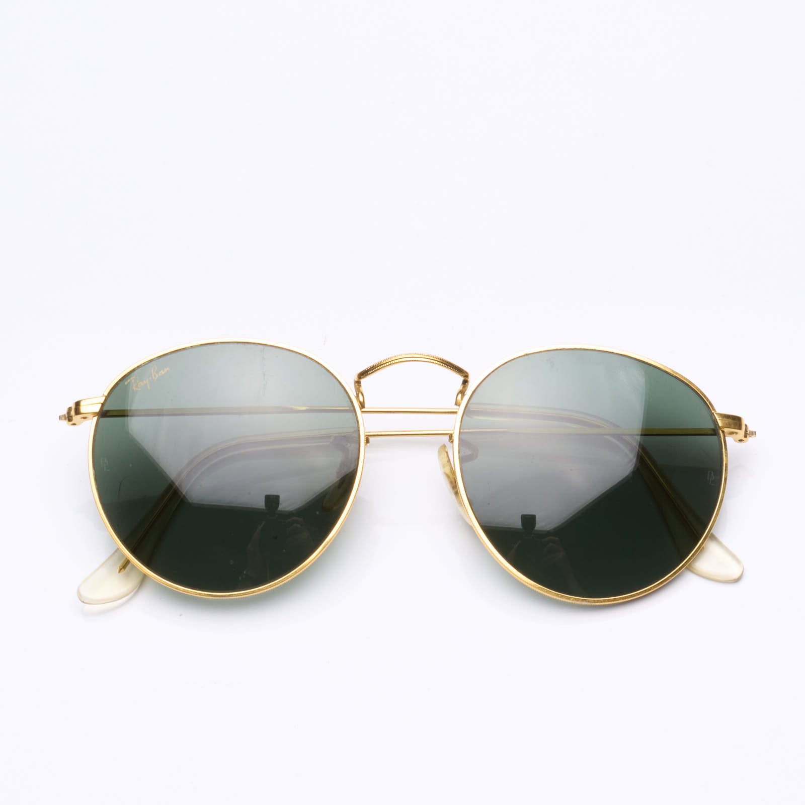 Ray ban gold glasses frames on sale